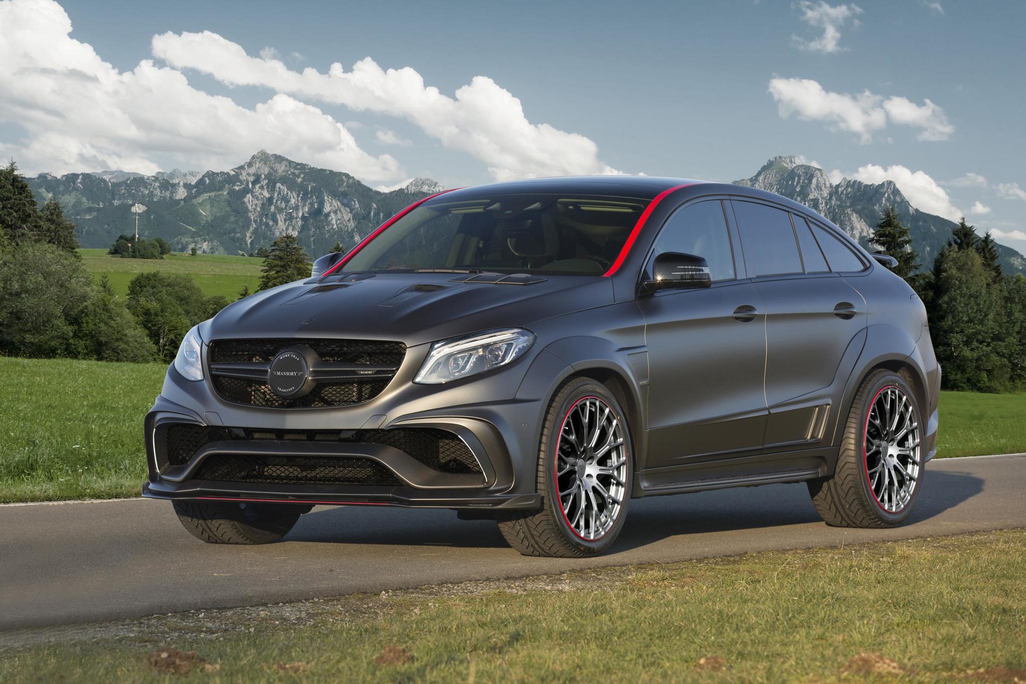 Mansory body kit for Mercedes GLE new model