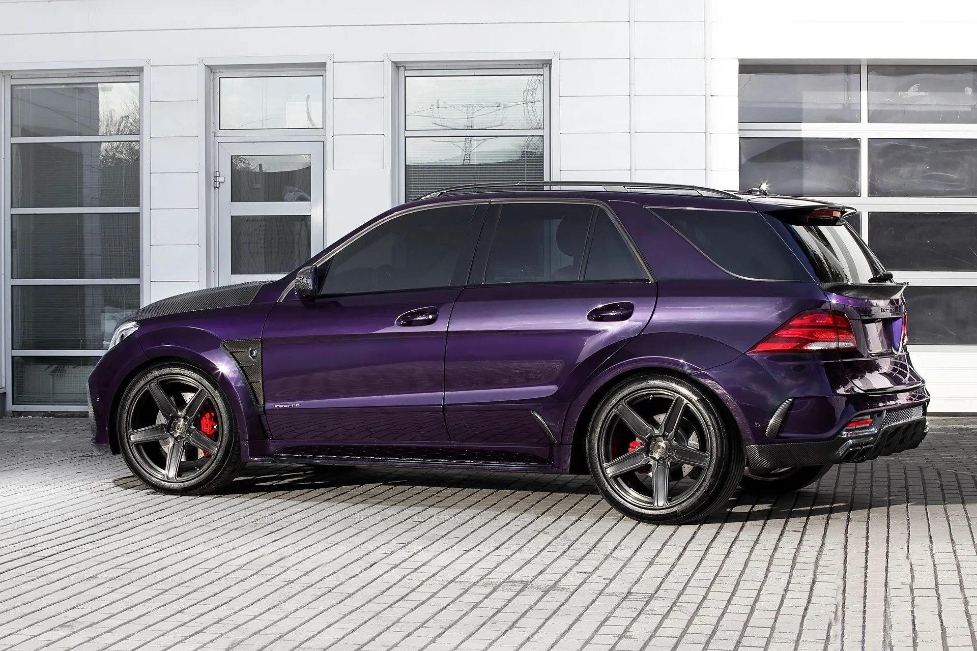 Check our price and buy Topcar Design body kit for Mercedes GLE W166 wagon Inferno