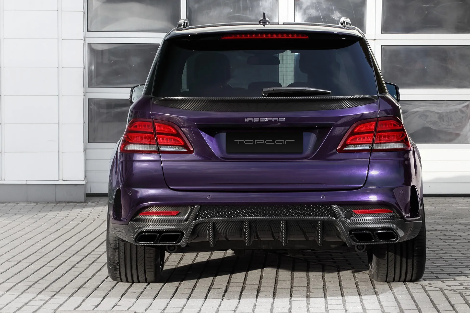 Check our price and buy Topcar Design body kit for Mercedes GLE W166 wagon Inferno