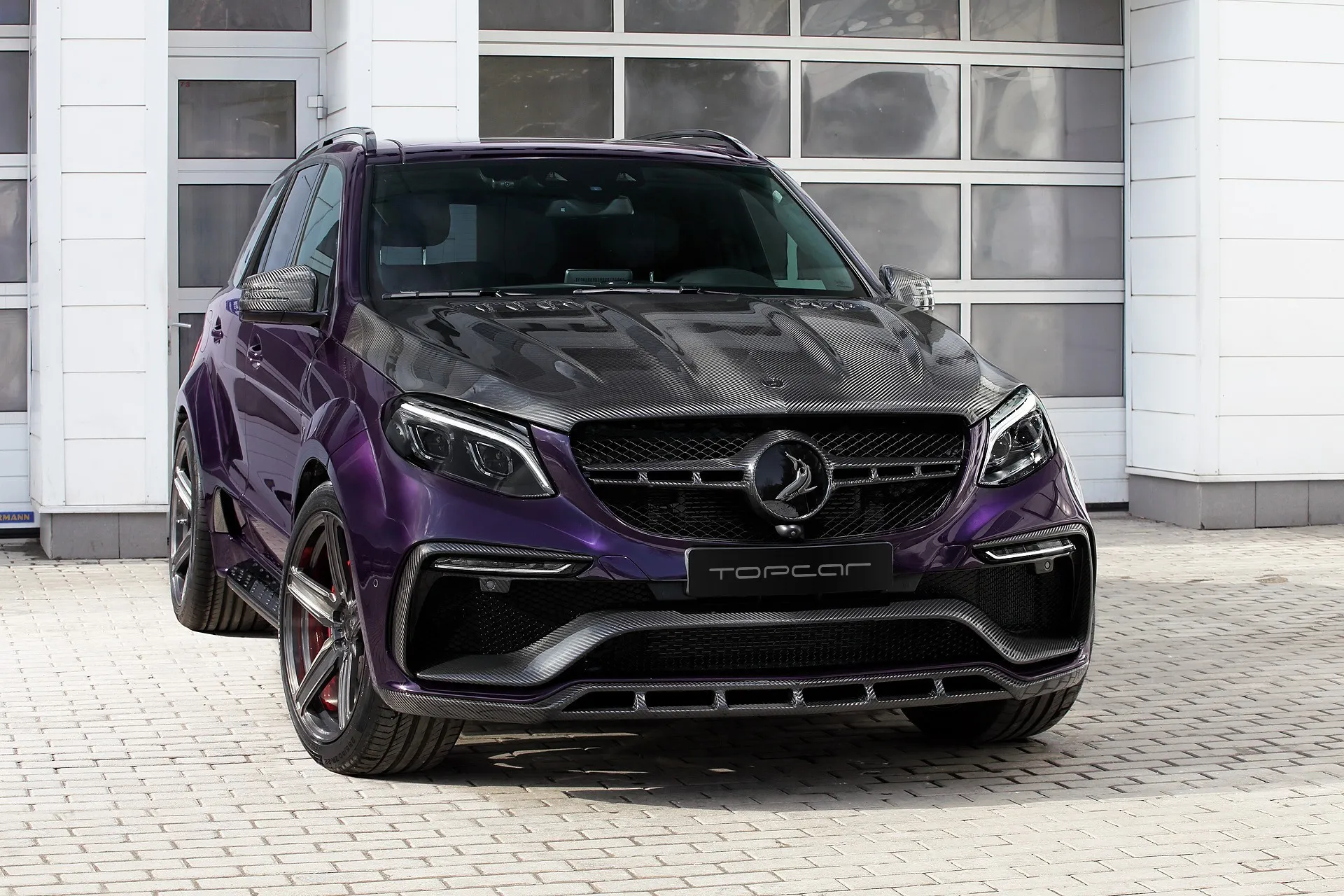 Check our price and buy Topcar Design body kit for Mercedes GLE W166 wagon Inferno