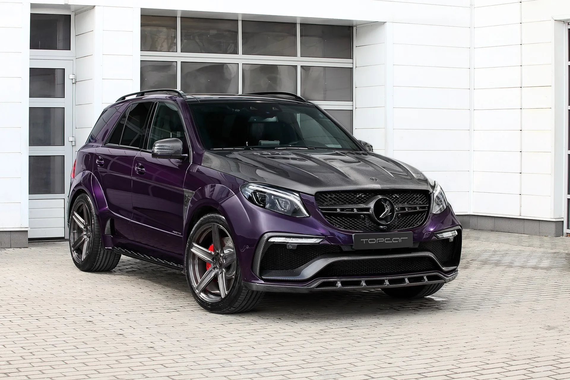 Check our price and buy Topcar Design body kit for Mercedes GLE W166 wagon Inferno