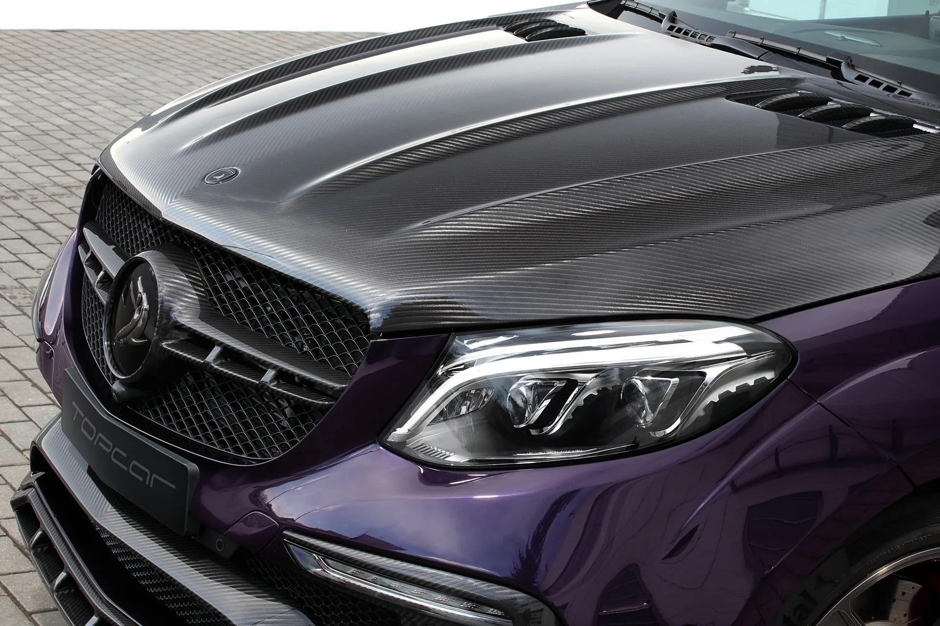 Check our price and buy Topcar Design body kit for Mercedes GLE W166 wagon Inferno