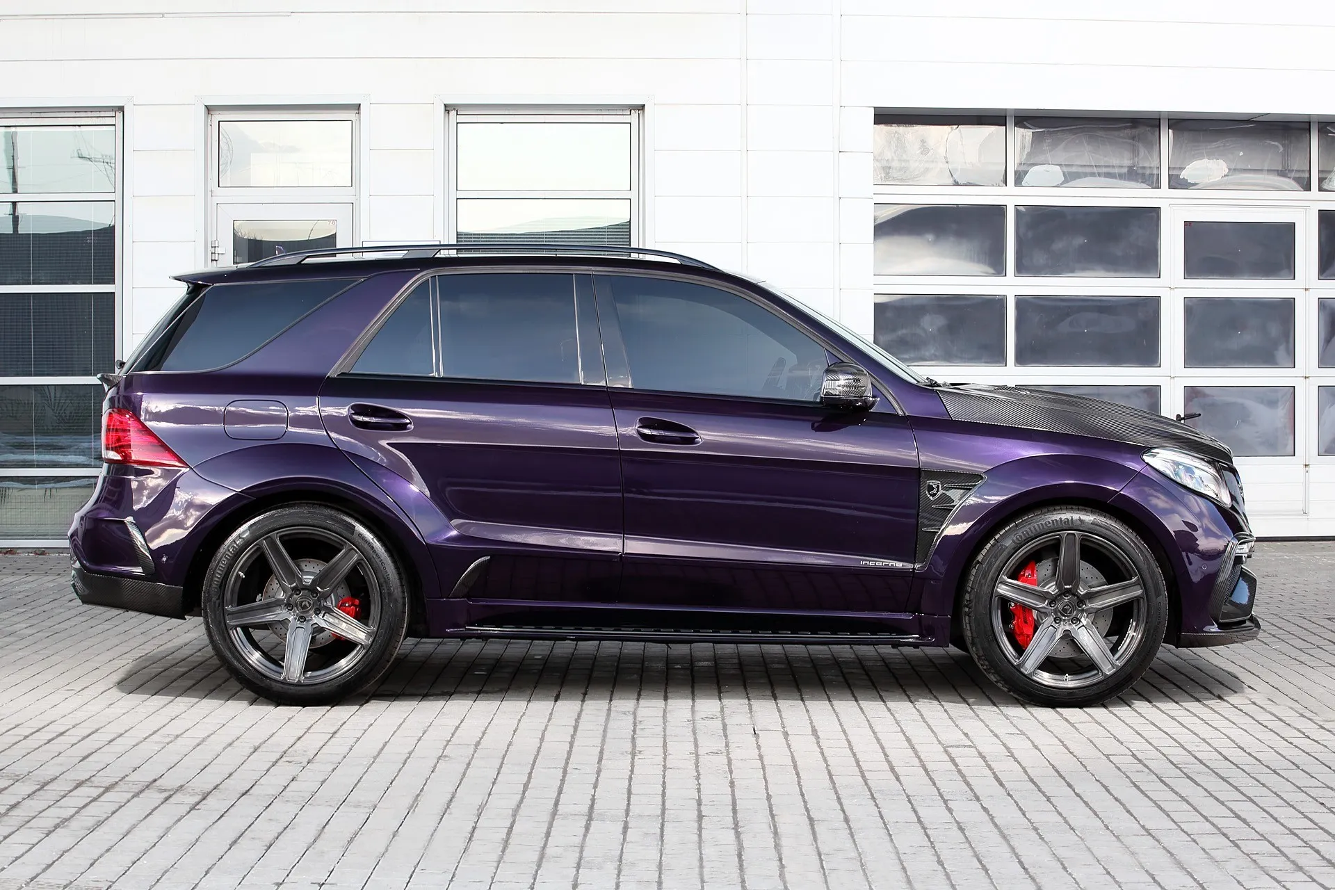 Check our price and buy Topcar Design body kit for Mercedes GLE W166 wagon Inferno