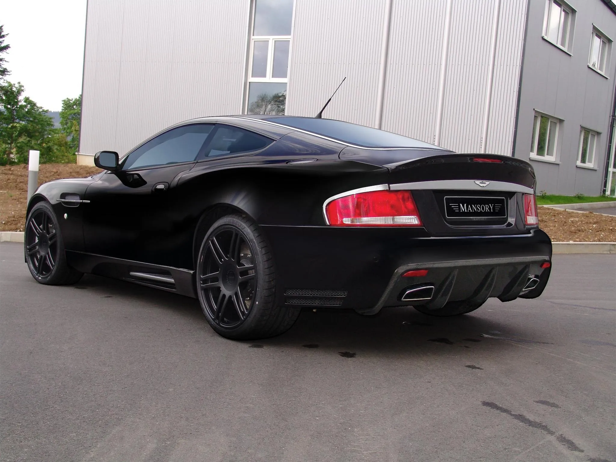 Mansory body kit for Aston Martin Vanquish new style