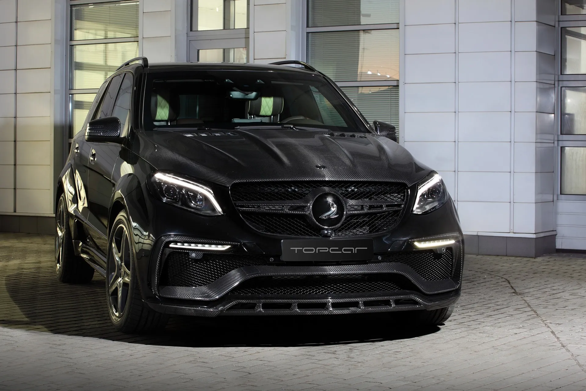 Check our price and buy Topcar Design body kit for Mercedes GLE W166 wagon Inferno