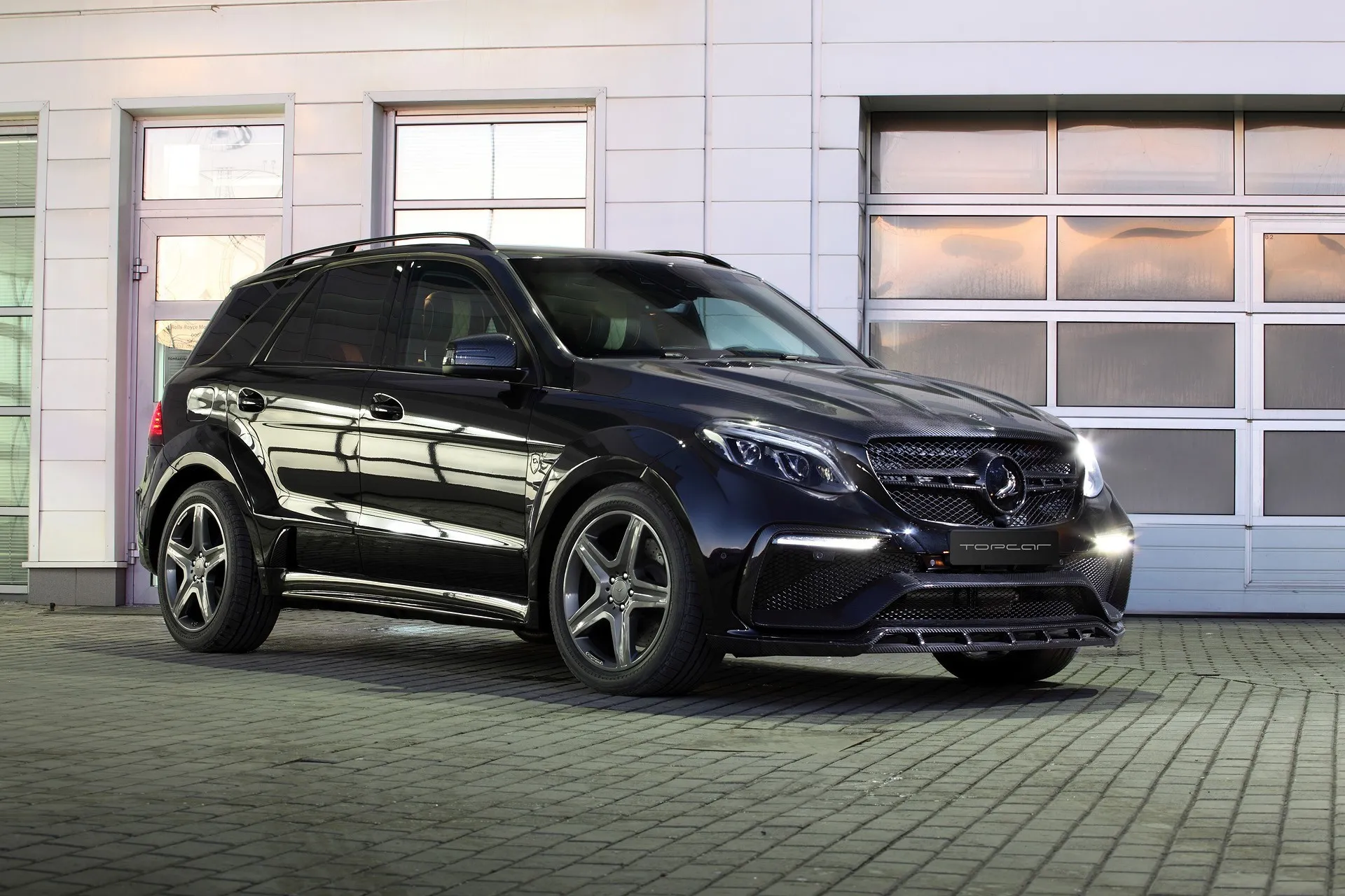 Check our price and buy Topcar Design body kit for Mercedes GLE W166 wagon Inferno