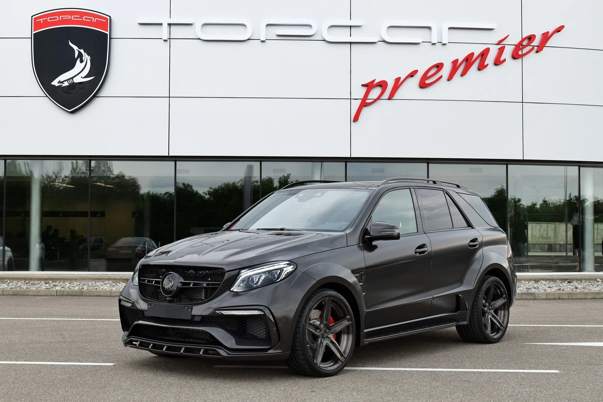 Check our price and buy Topcar Design body kit for Mercedes GLE W166 wagon Inferno