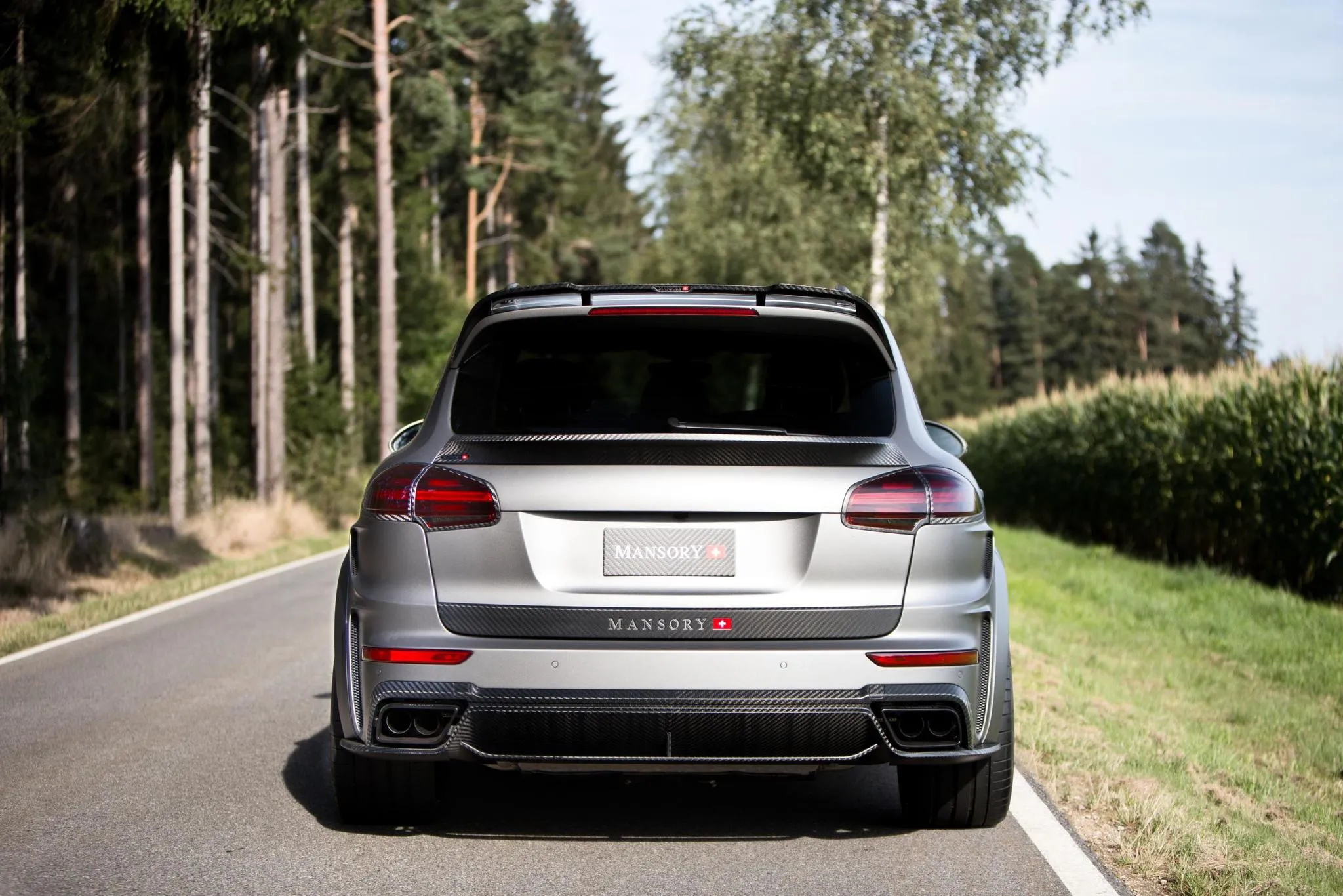 Mansory body kit for Porsche Cayenne new style