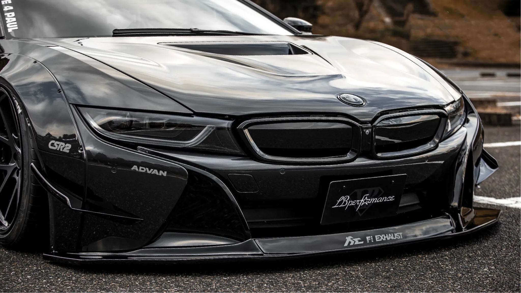 Liberty Walk body kit for BMW I8 new model