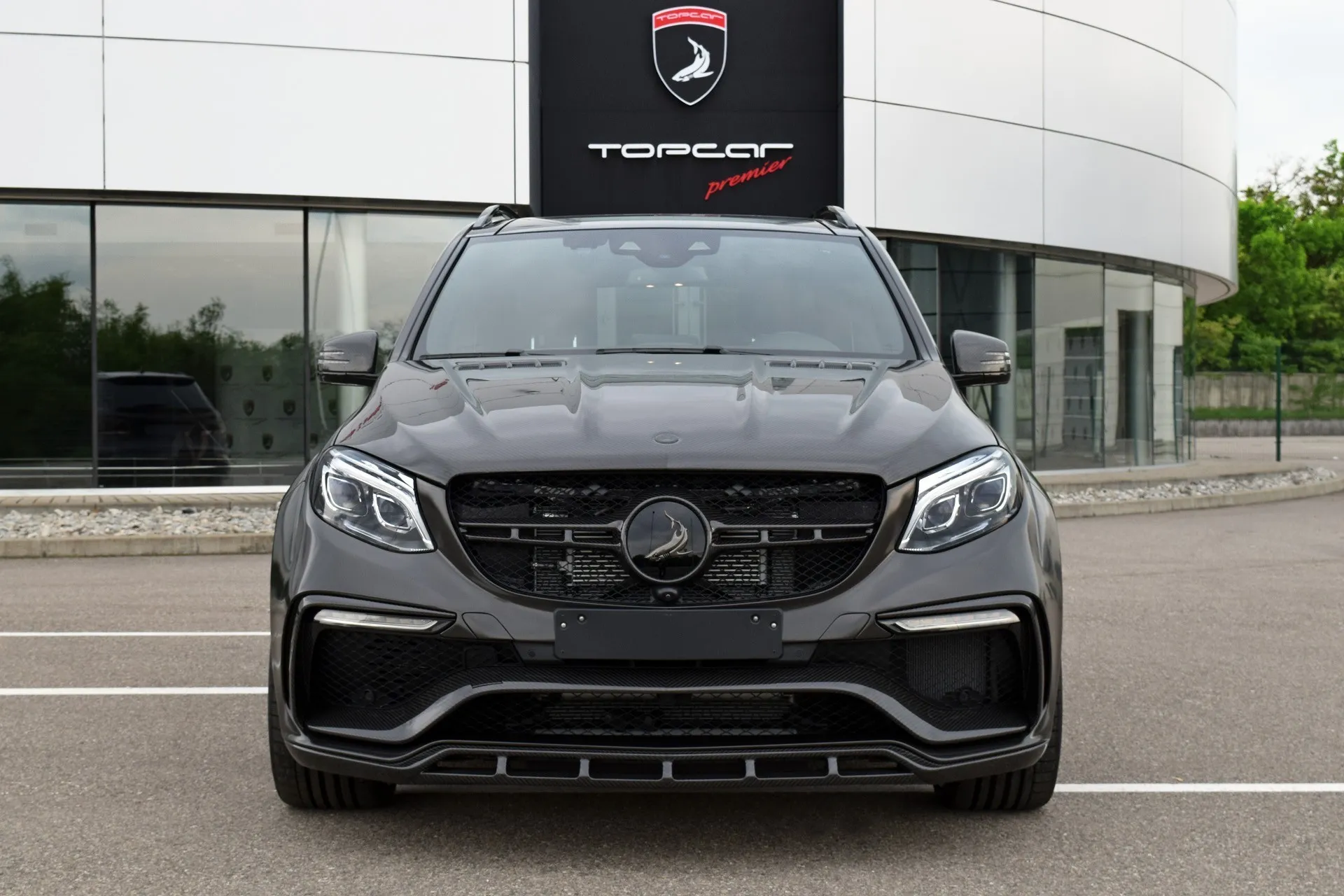 Check our price and buy Topcar Design body kit for Mercedes GLE W166 wagon Inferno