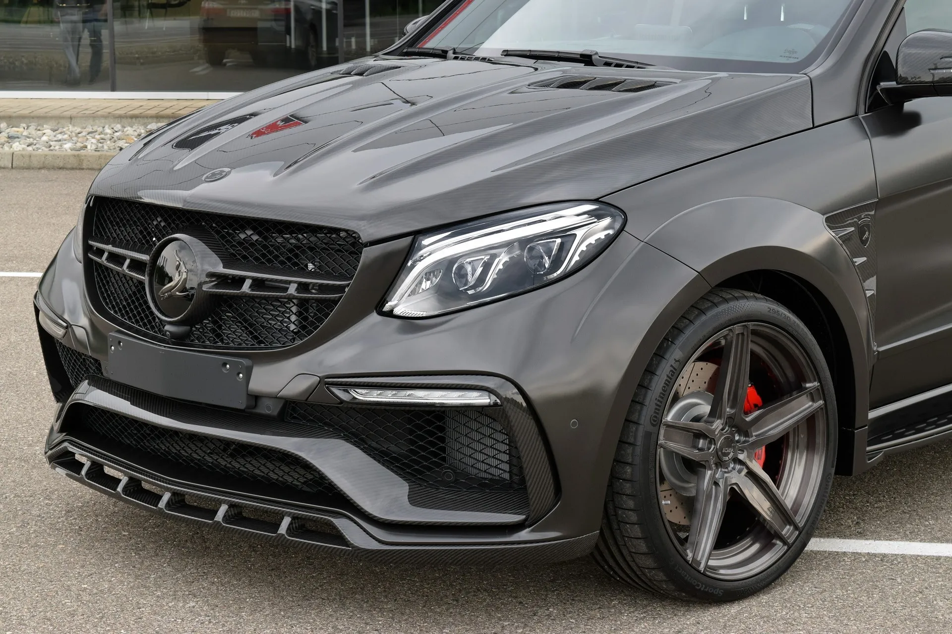 Check our price and buy Topcar Design body kit for Mercedes GLE W166 wagon Inferno