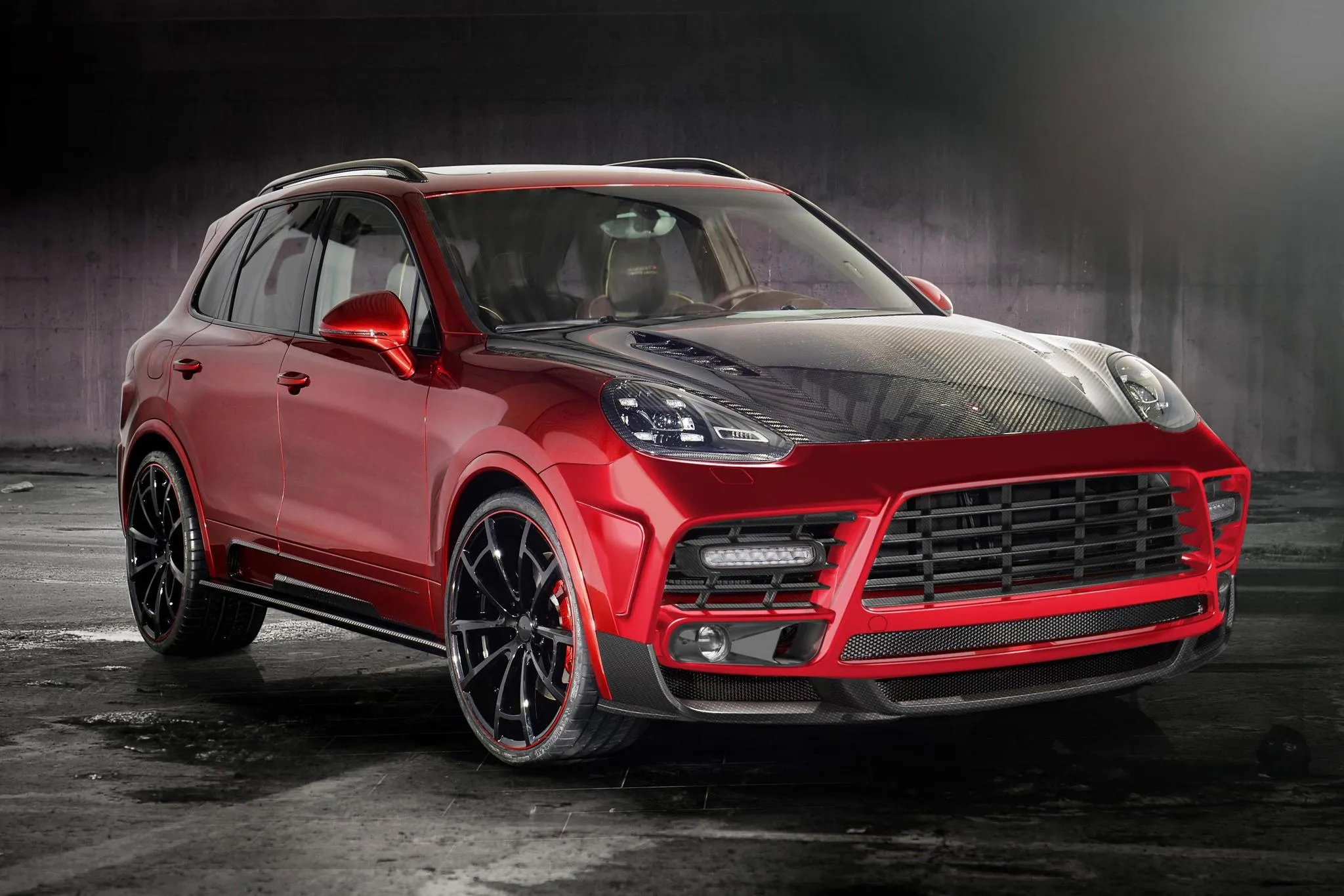 Mansory body kit for Porsche Cayenne new style
