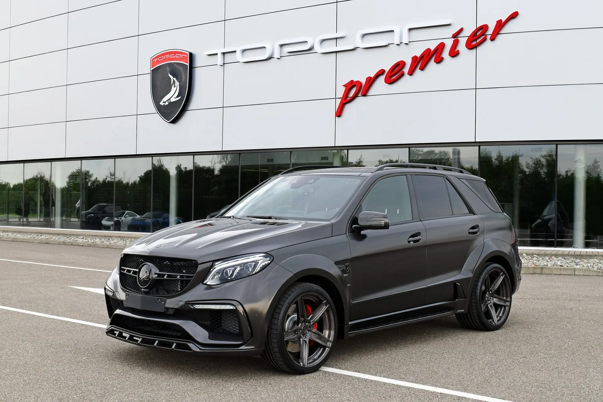Check our price and buy Topcar Design body kit for Mercedes GLE W166 wagon Inferno