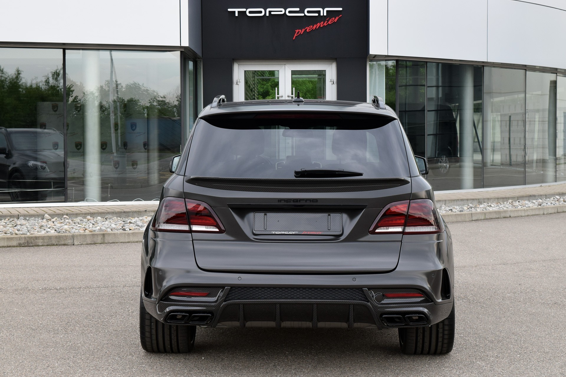 Check our price and buy Topcar Design body kit for Mercedes GLE W166 wagon Inferno