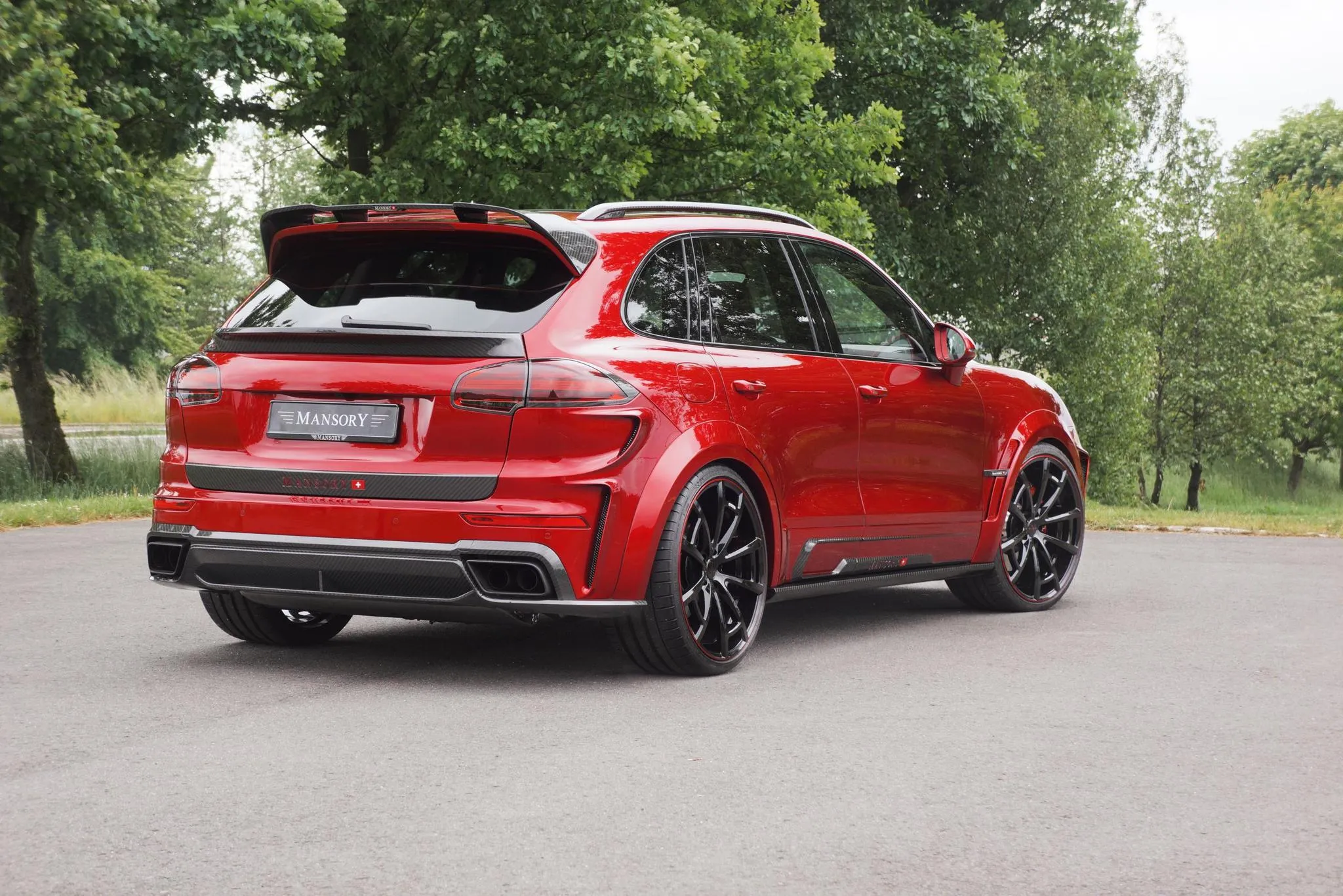 Mansory body kit for Porsche Cayenne latest model