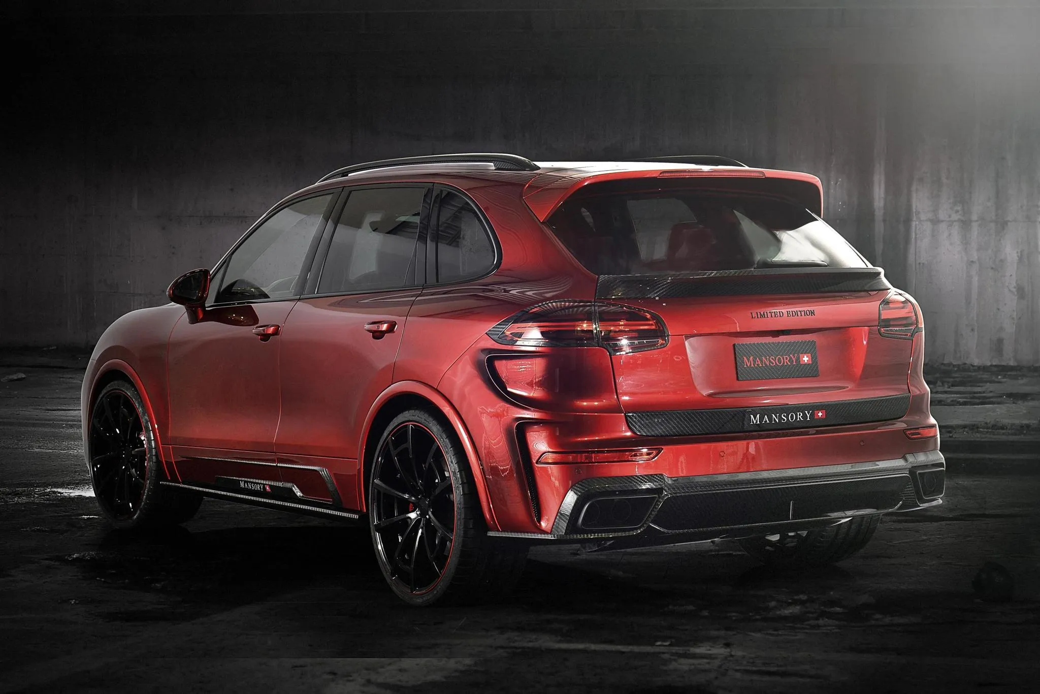 Mansory body kit for Porsche Cayenne new style