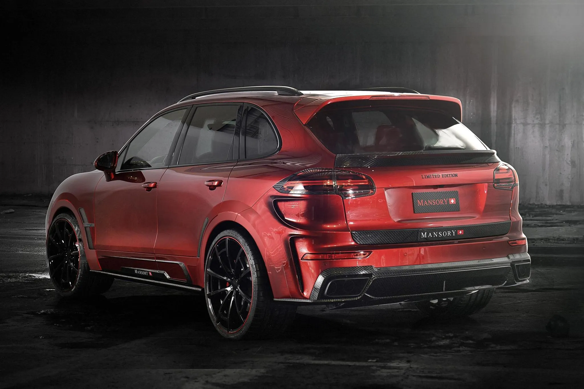 Mansory body kit for Porsche Cayenne latest model