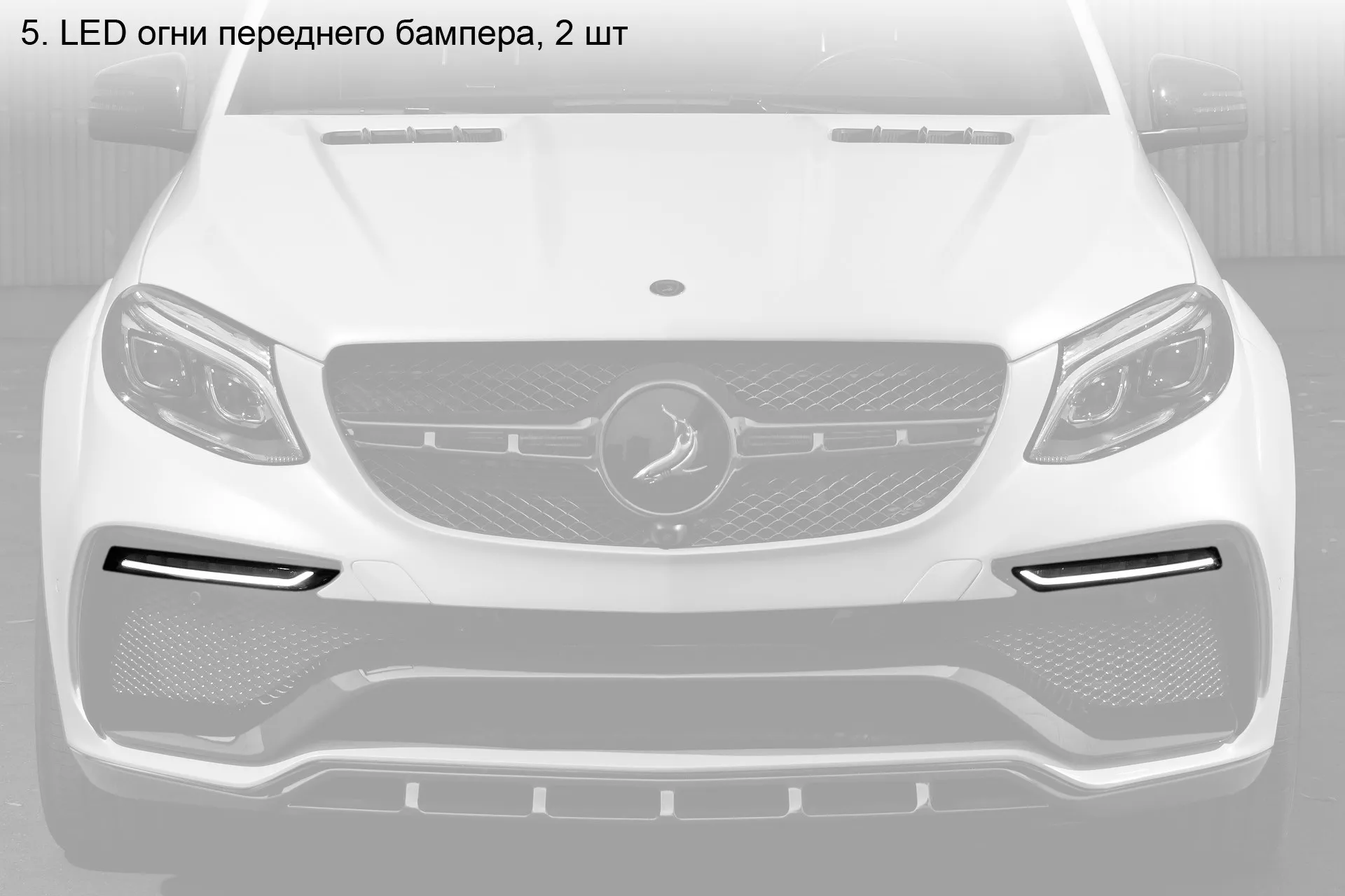 Check our price and buy Topcar Design body kit for Mercedes GLE W166 wagon Inferno