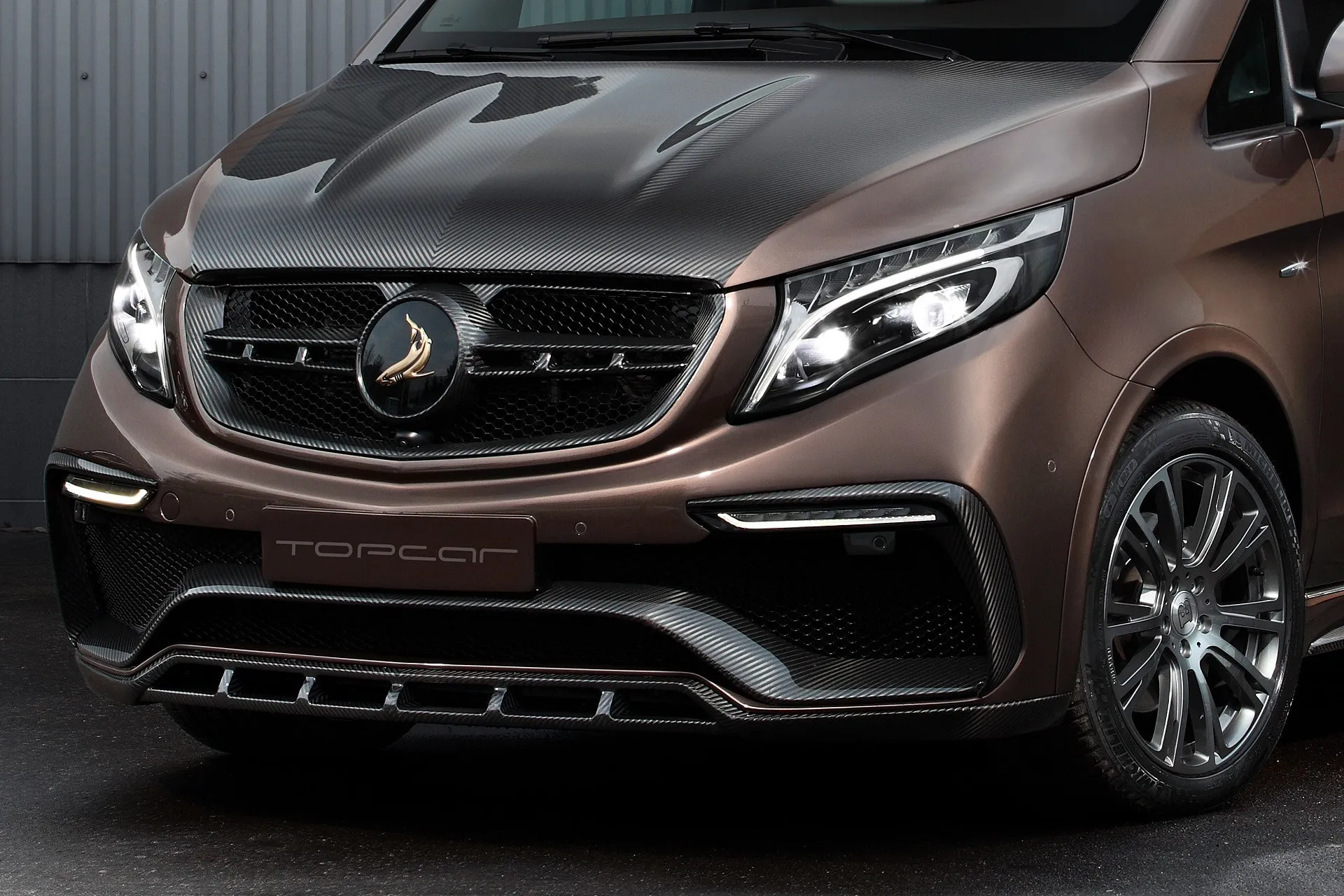 Check our price and buy Topcar Design carbon fiber body kit set for Mercedes V-class