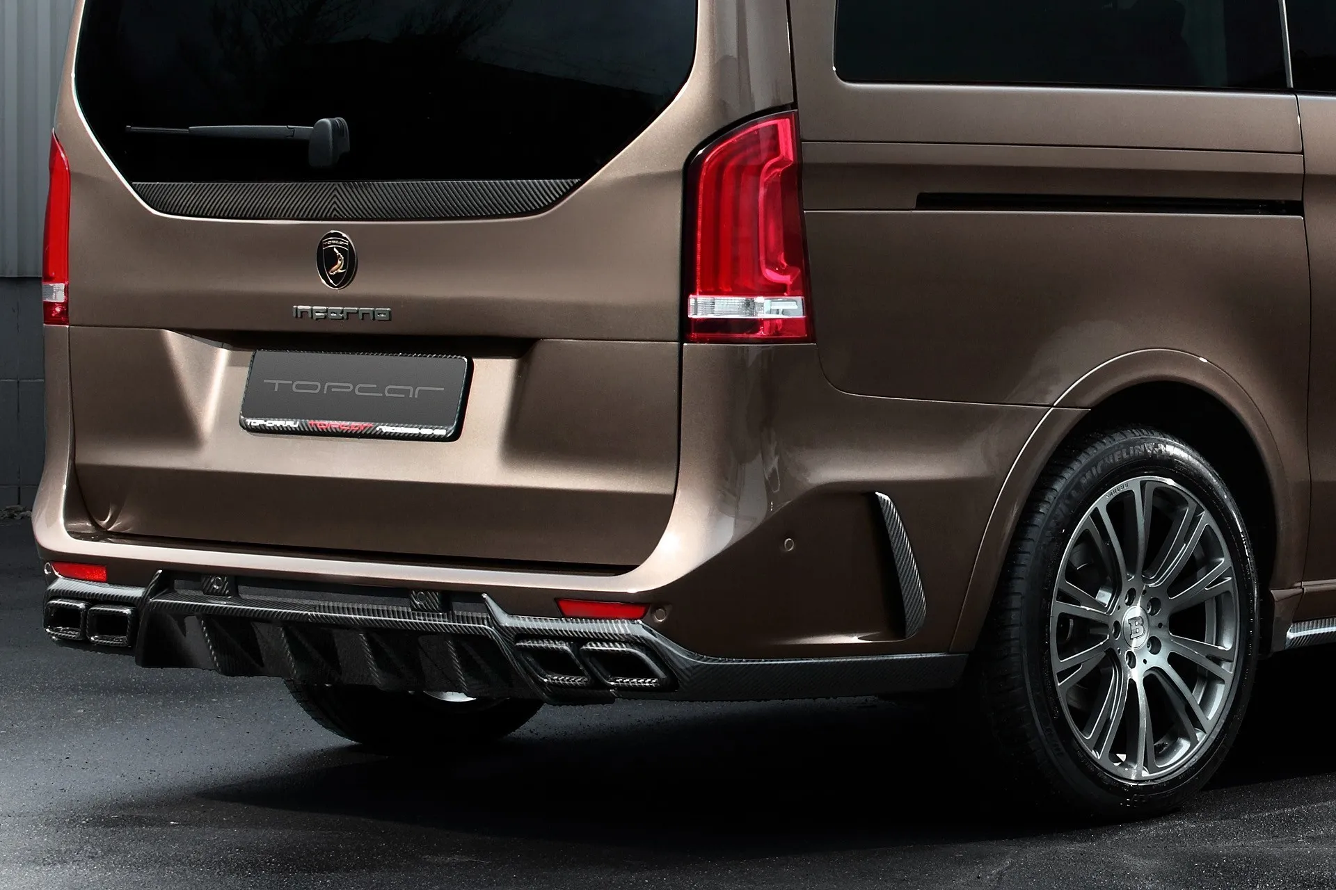 Check our price and buy Topcar Design carbon fiber body kit set for Mercedes V-class