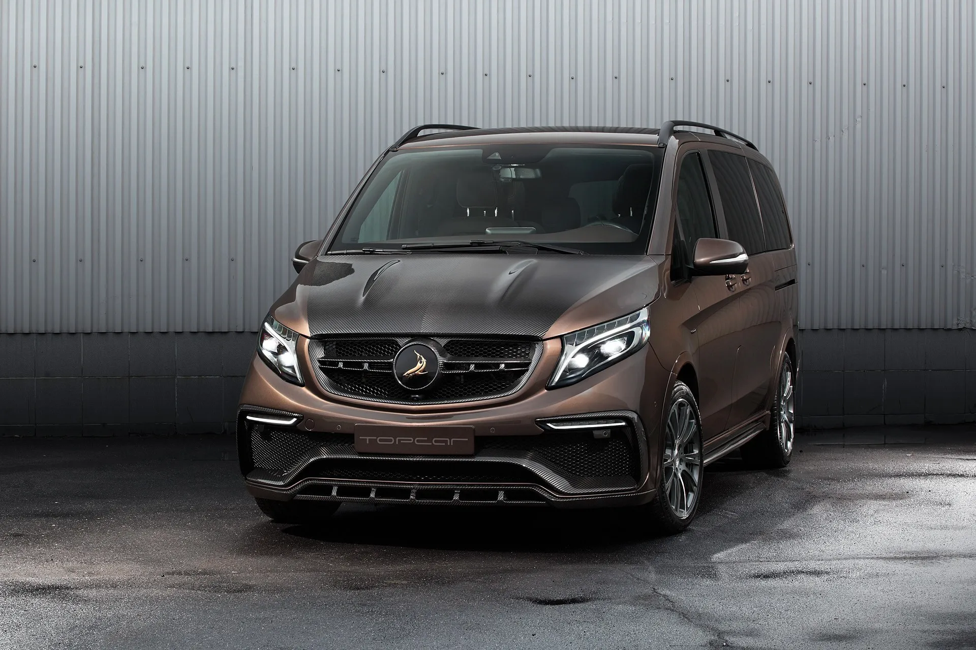 Check our price and buy Topcar Design carbon fiber body kit set for Mercedes V-class