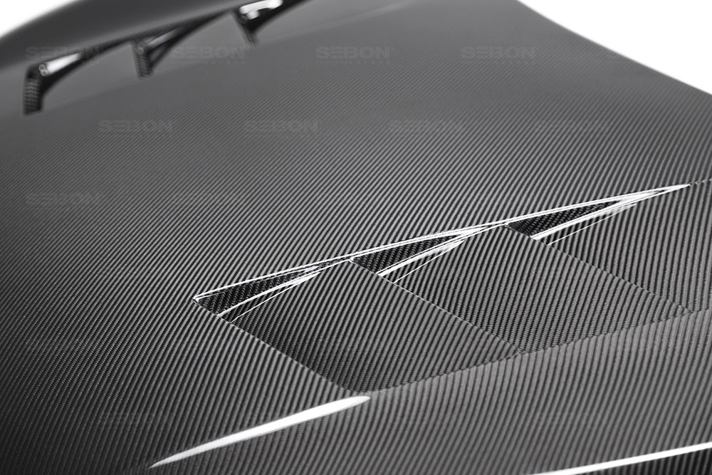 SEIBON TS-STYLE CARBON FIBER HOOD FOR  HONDA CIVIC new style