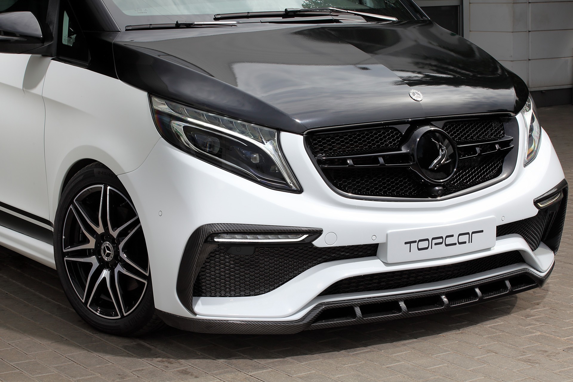 Topcar Design Carbon Fiber Body Kit Set for Mercedes V-class Buy with  delivery, installation, affordable price and guarantee