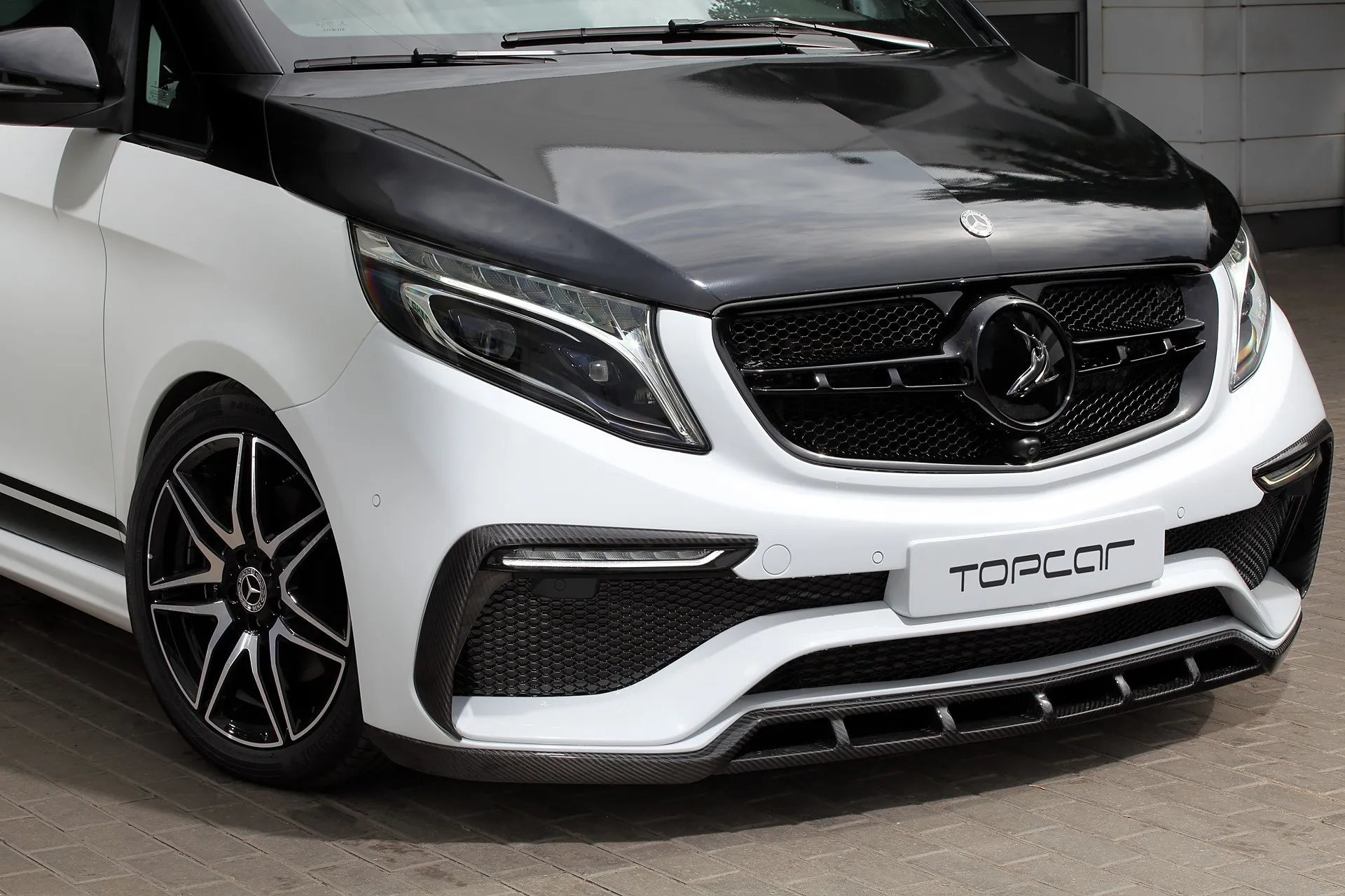 Check our price and buy Topcar Design carbon fiber body kit set for Mercedes V-class