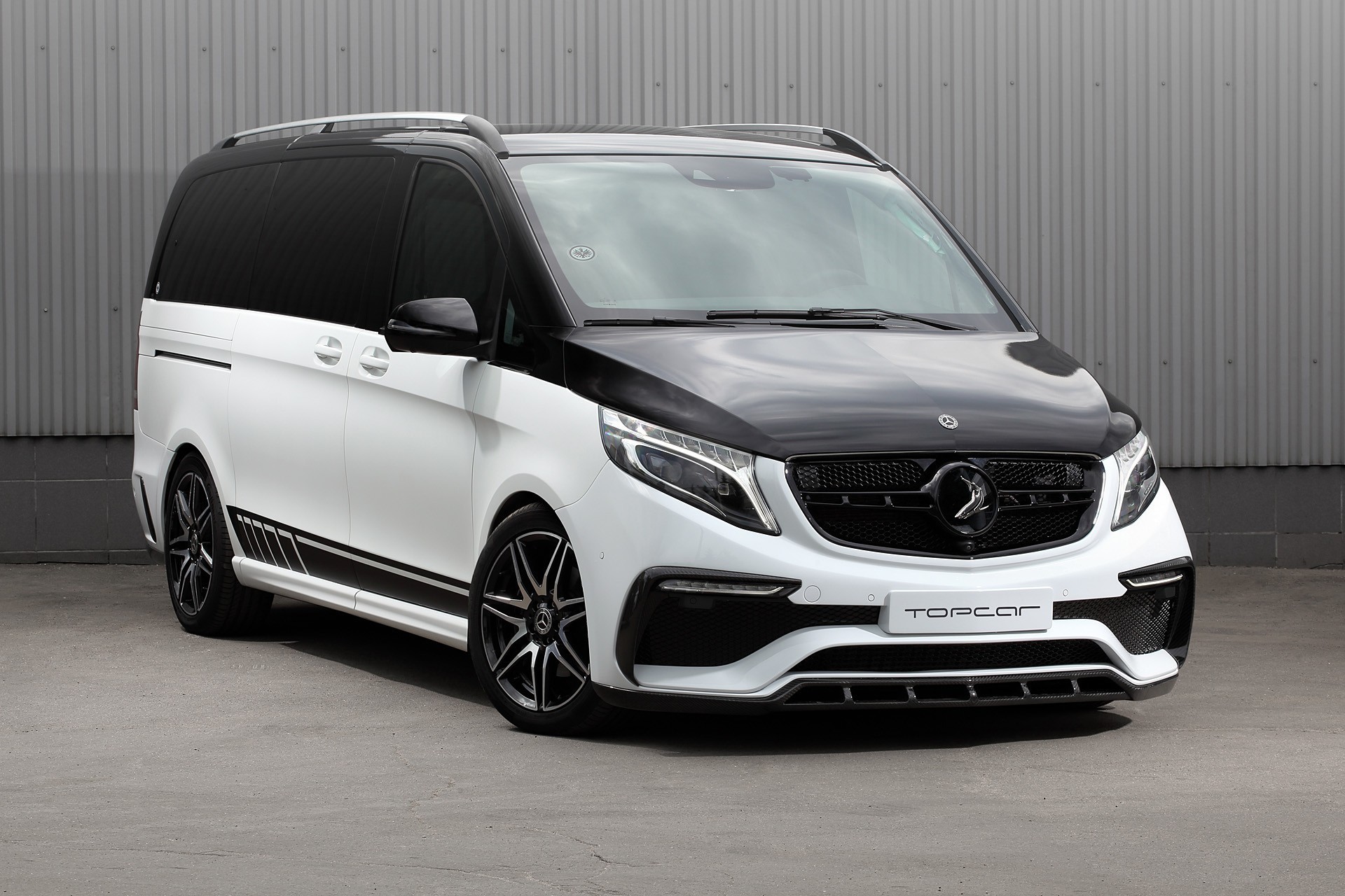 Check our price and buy Topcar Design carbon fiber body kit set for Mercedes V-class