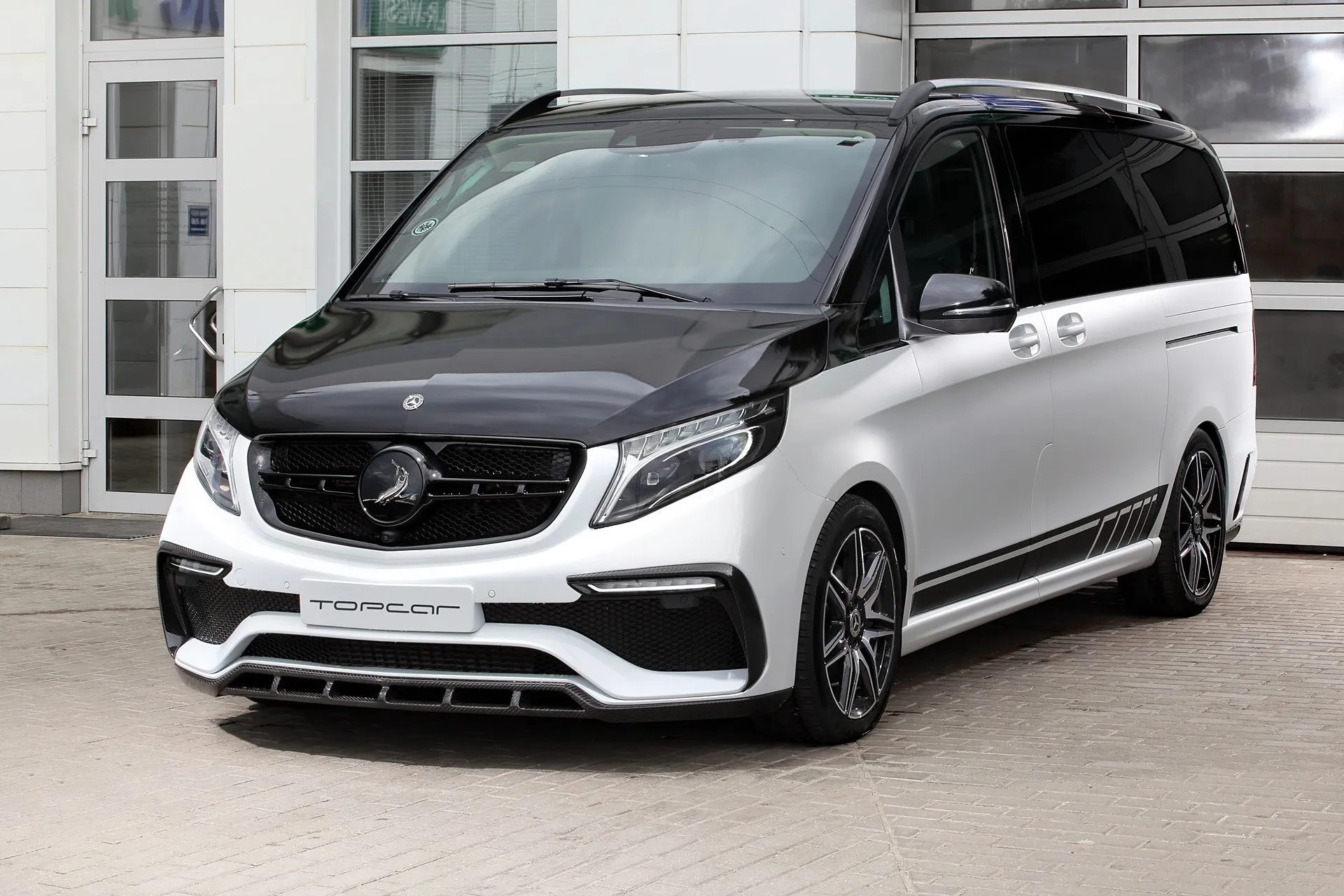 Check our price and buy Topcar Design carbon fiber body kit set for Mercedes V-class