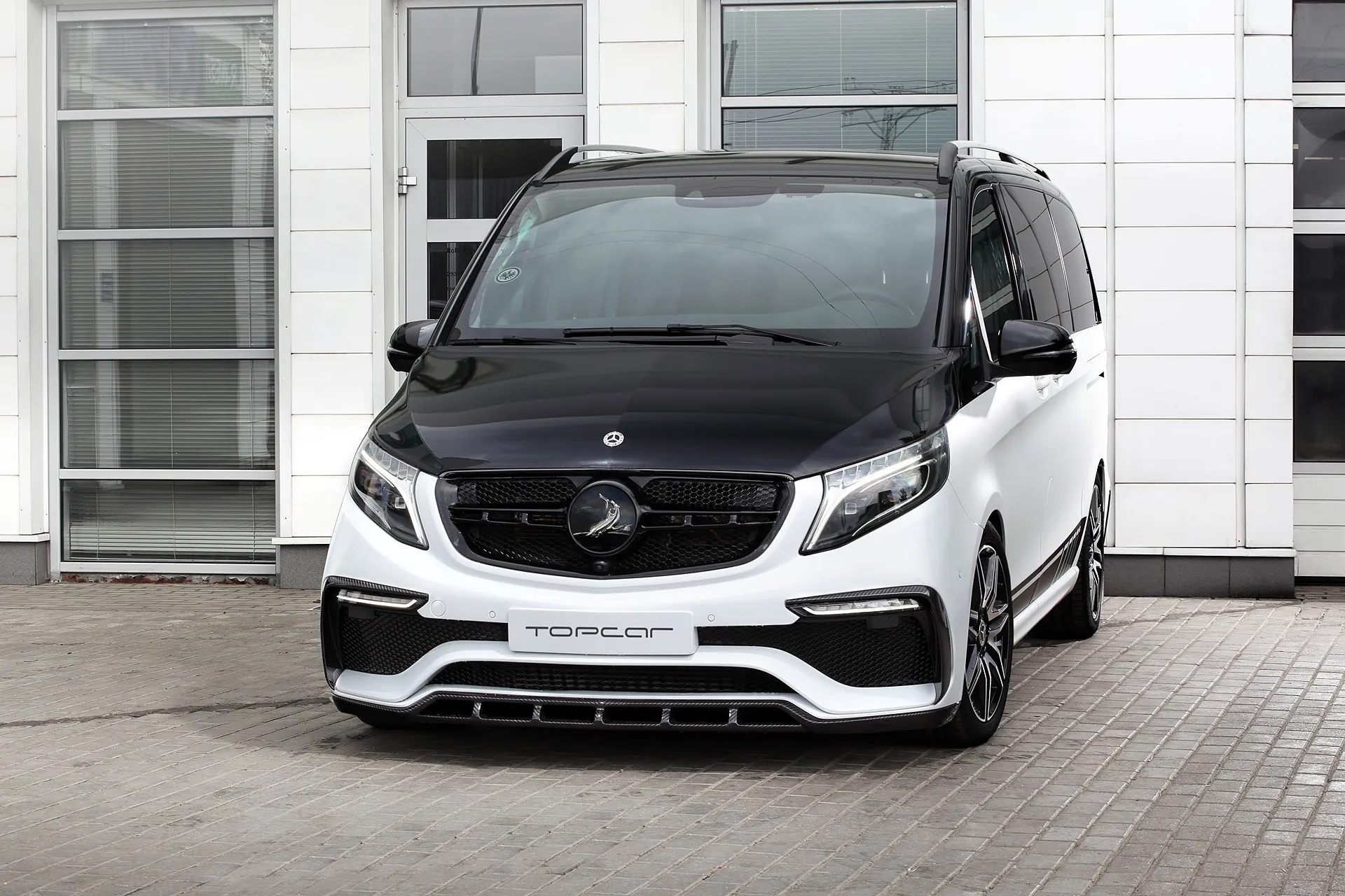 Check our price and buy Topcar Design carbon fiber body kit set for Mercedes V-class