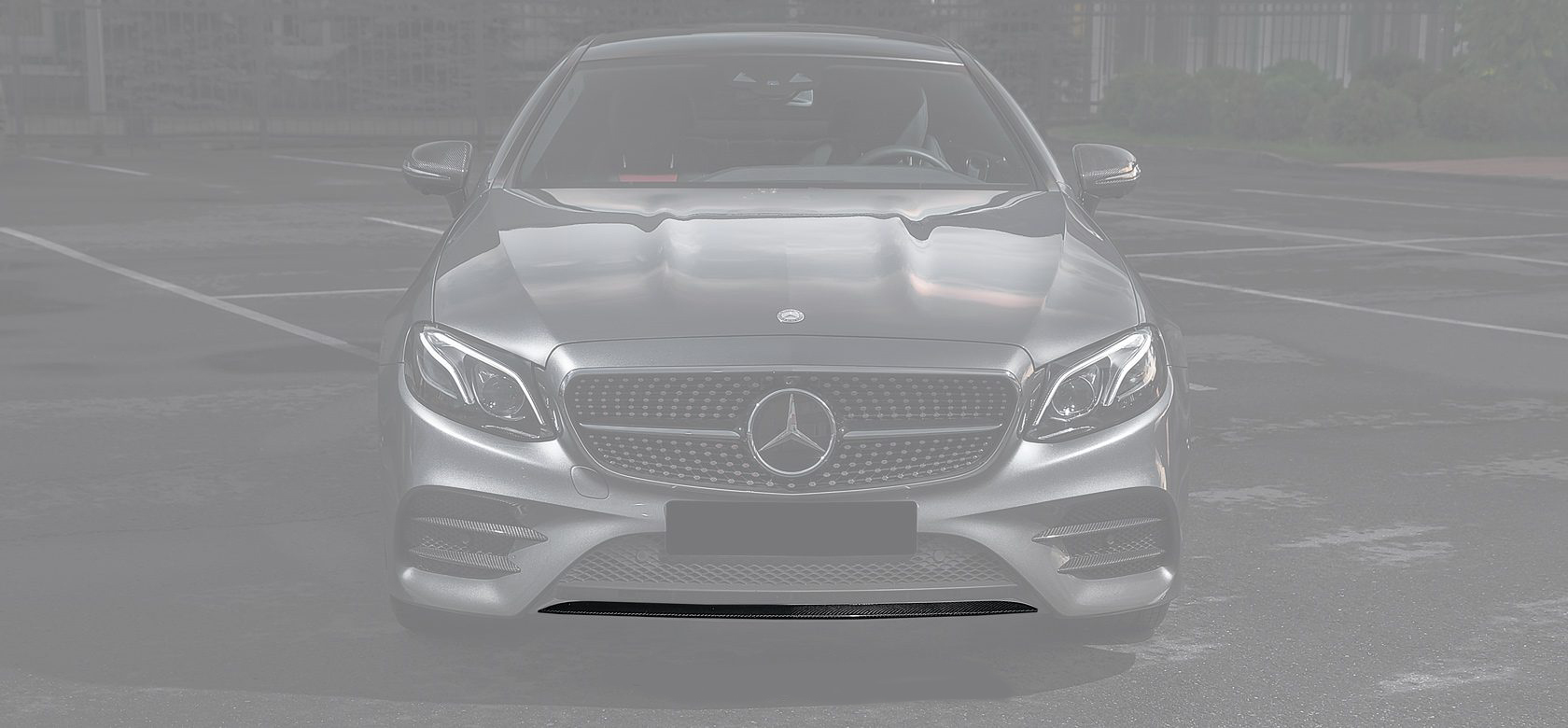 Hodoor Performance Carbon Fiber Front Bumper Splitter for Mercedes E-class Coupe
