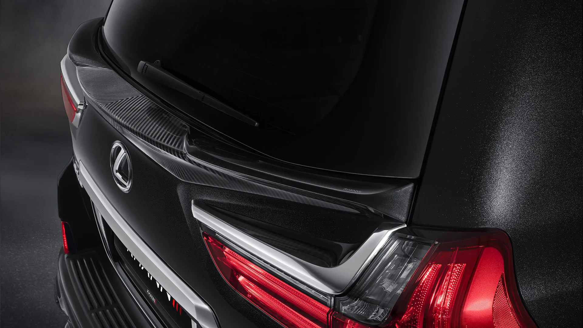 SPOILER ON LEXUS LX New Model