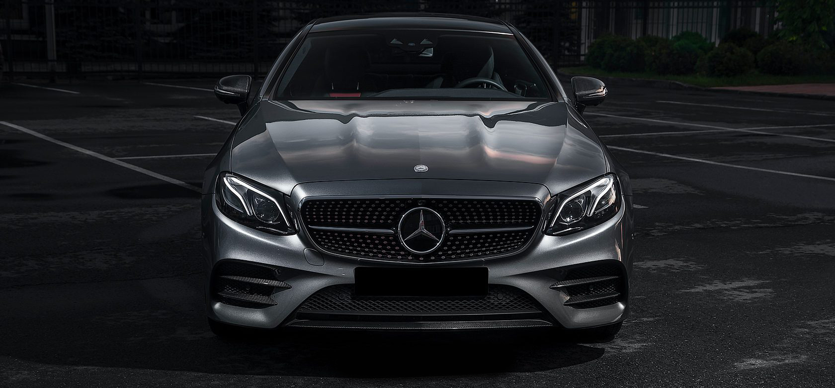 Hodoor Performance Carbon Fiber Front Bumper Splitter for Mercedes E-class Coupe