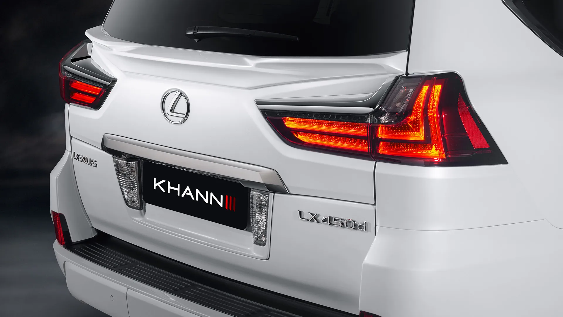 SPOILER ON LEXUS LX New Model 2019