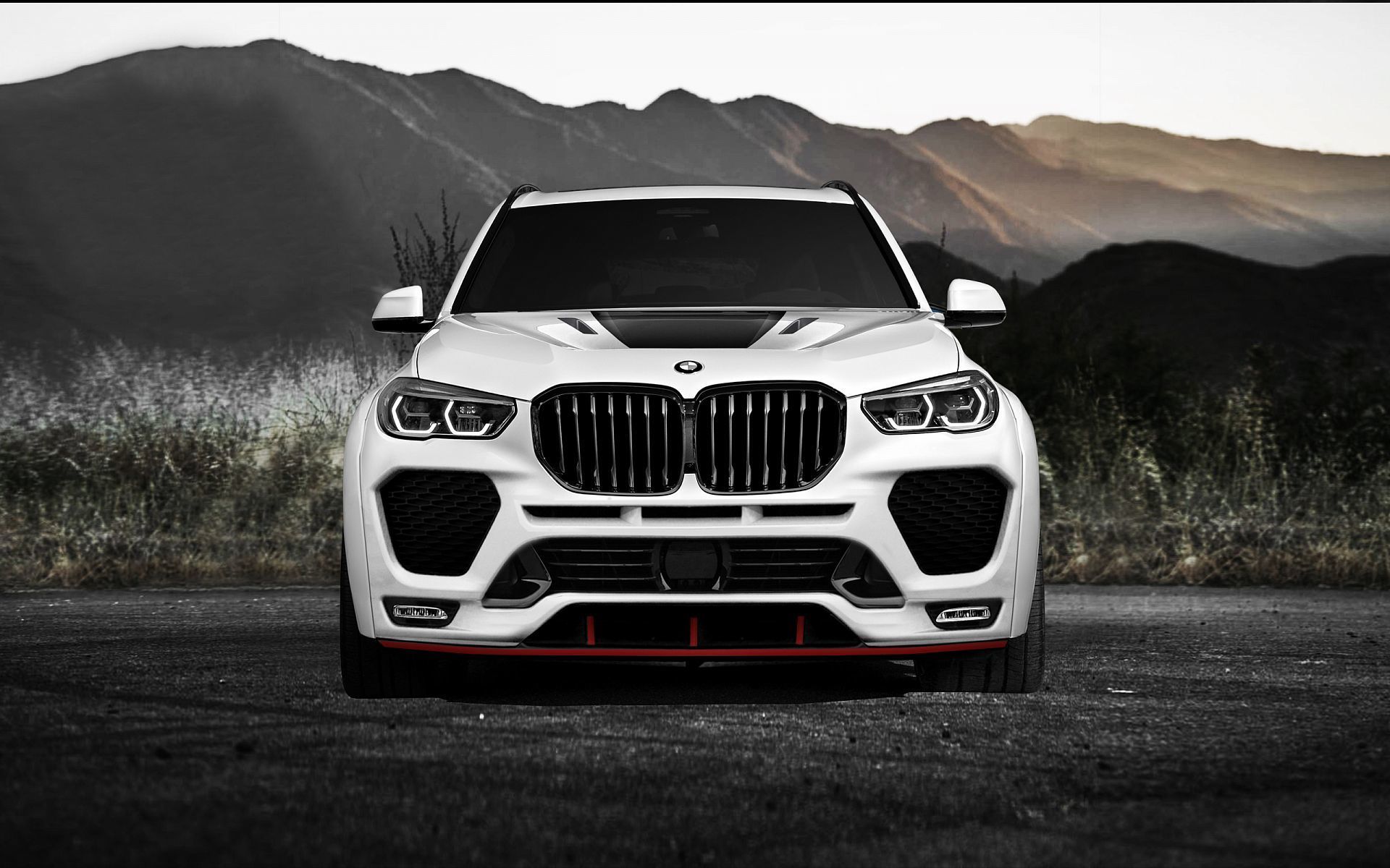 Renegade body kit for BMW X5 G05 new model