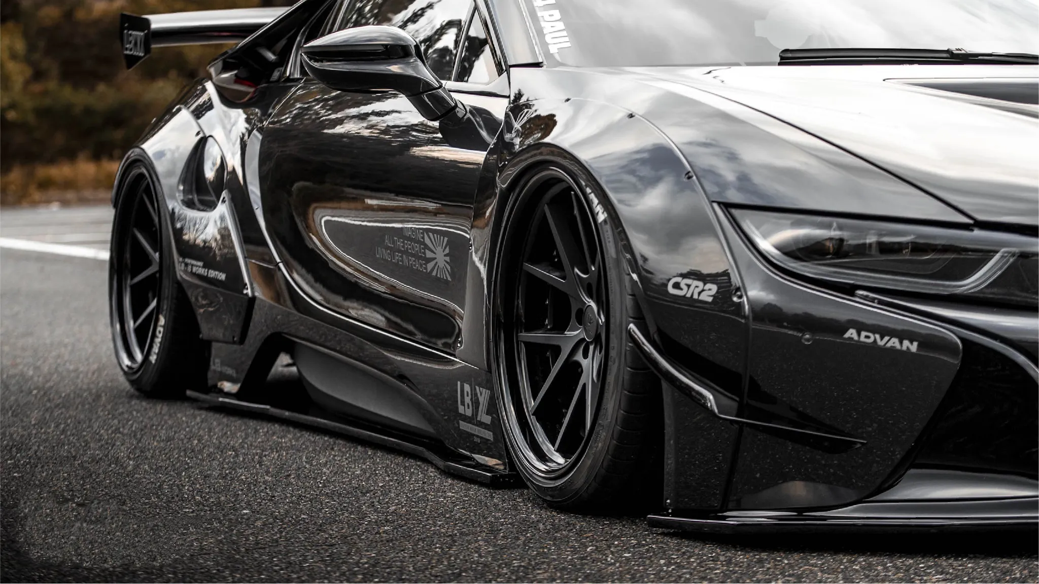 Liberty Walk body kit for BMW I8 new style