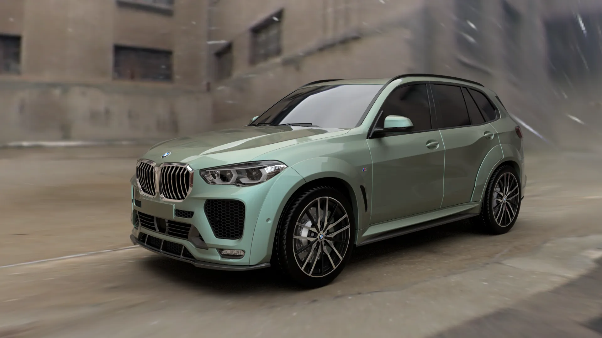 Check price and buy Renegade Design body kit for BMW X5 G05