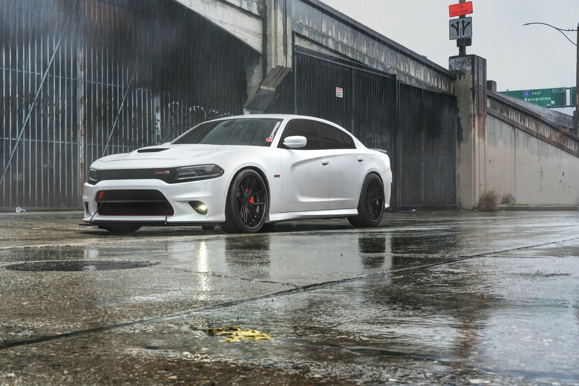 DODGE CHARGER FERRADA DC-FR2 BLACK FORGED WHEELS