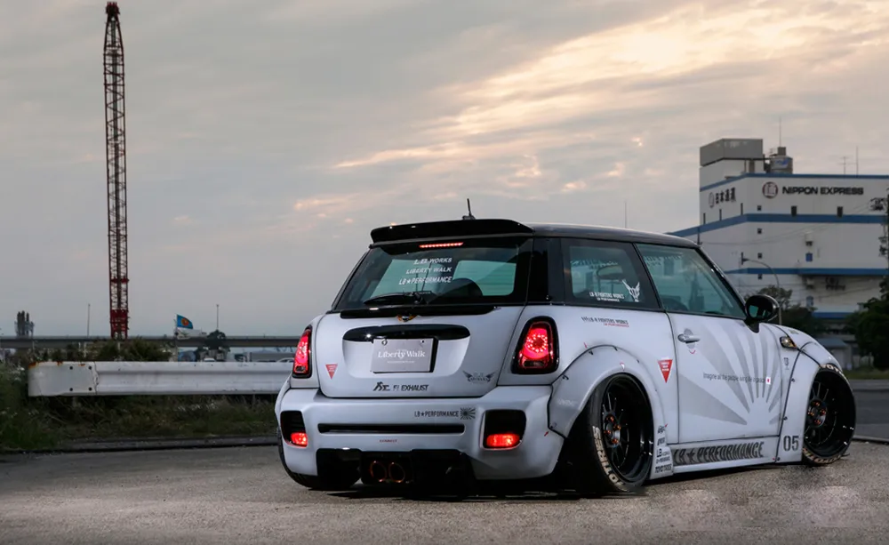 Liberty Walk natoon body kit for Mini Cooper new style