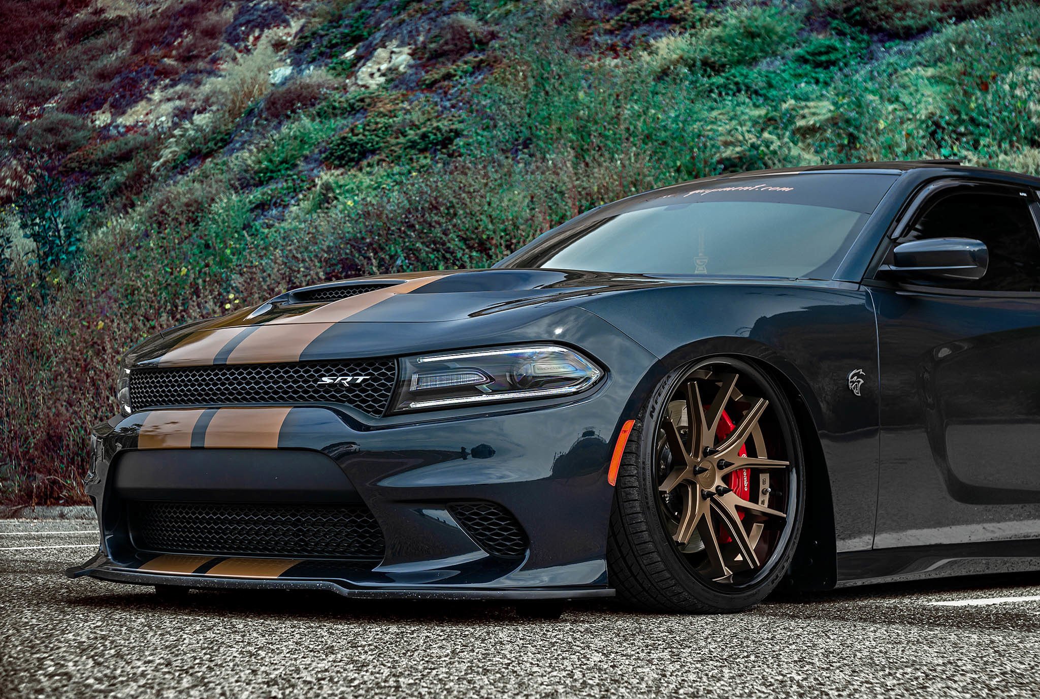 DODGE CHARGER FERRADA DC-FR2 BRONZE FORGED WHEELS