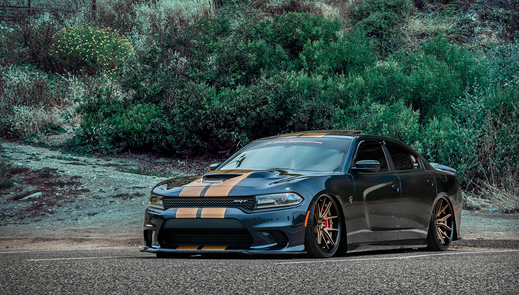 DODGE CHARGER FERRADA DC-FR2 BRONZE FORGED WHEELS