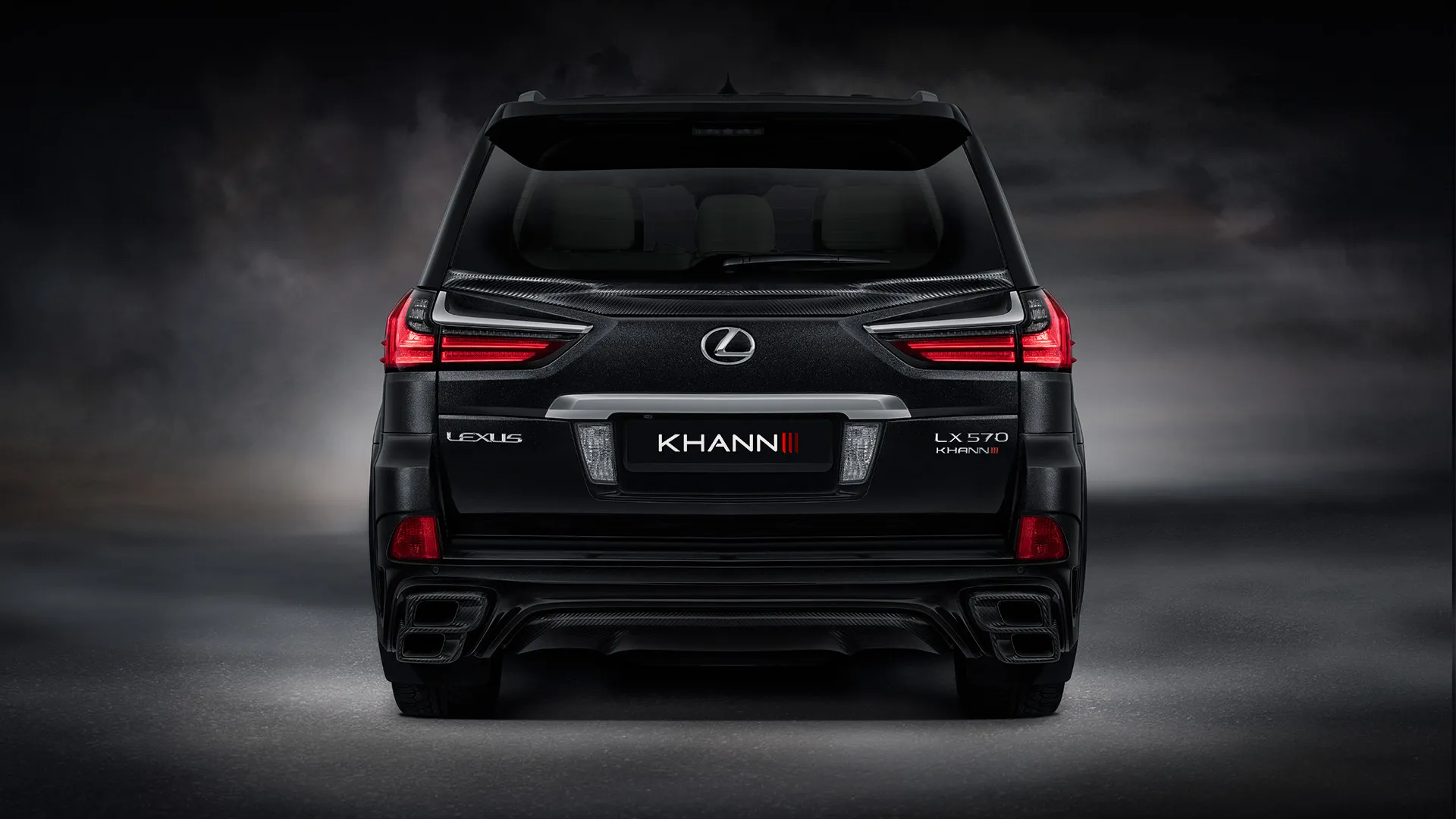 SPOILER ON LEXUS LX CARBON
