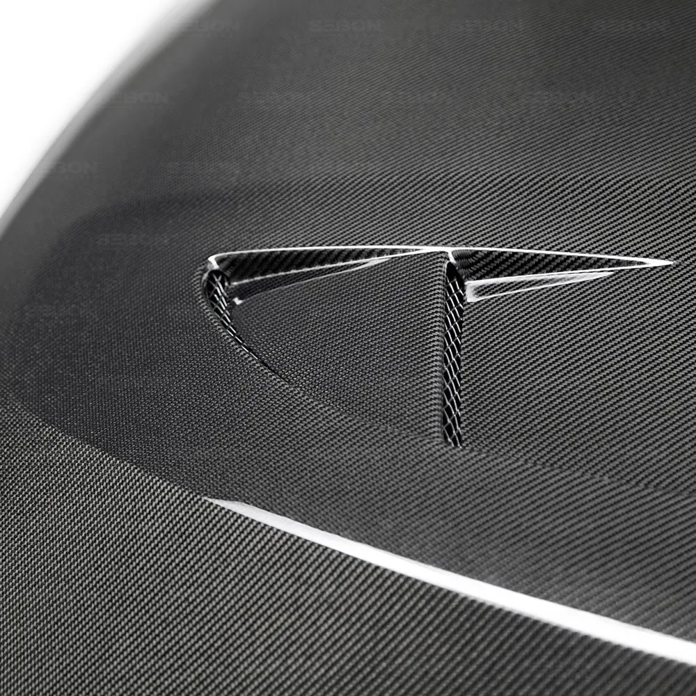 SEIBON TS-STYLE CARBON FIBER HOOD FOR  HYUNDAI VELOSTER / VELOSTER N new style