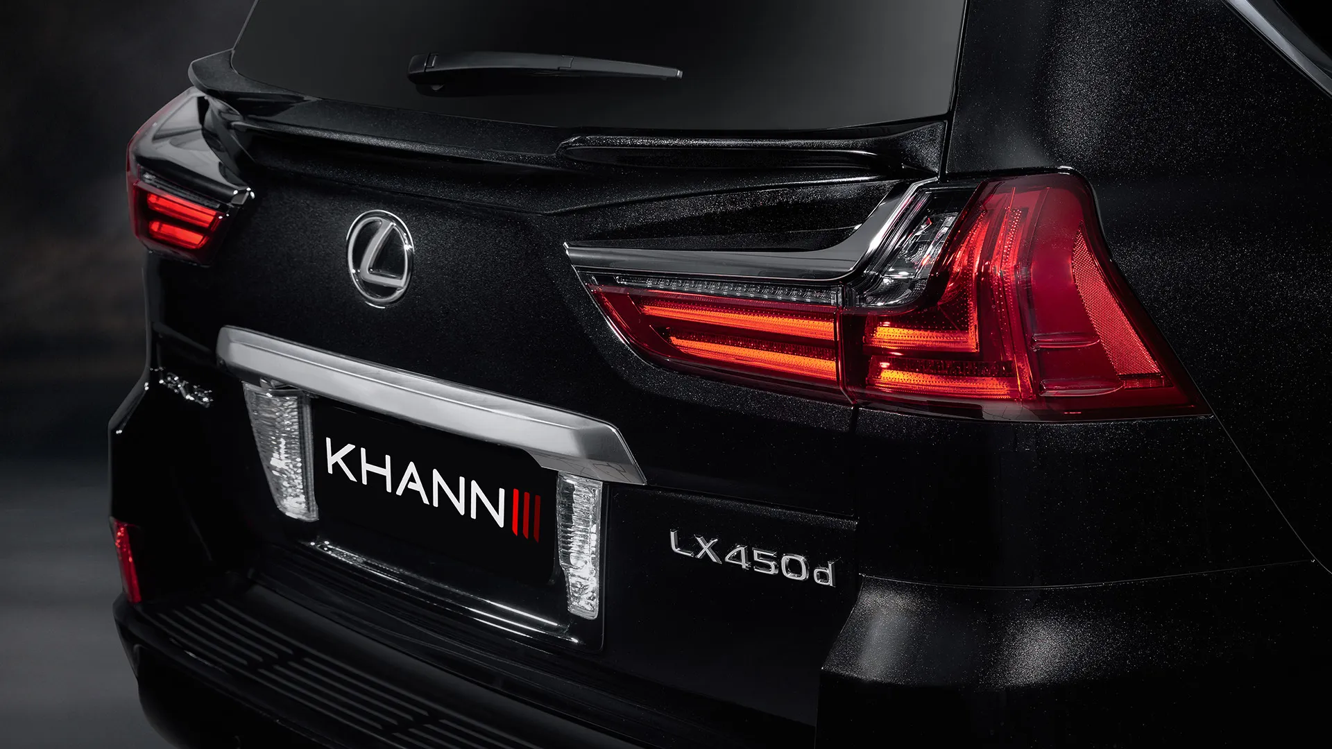 SPOILER ON LEXUS LX CARBON 2019