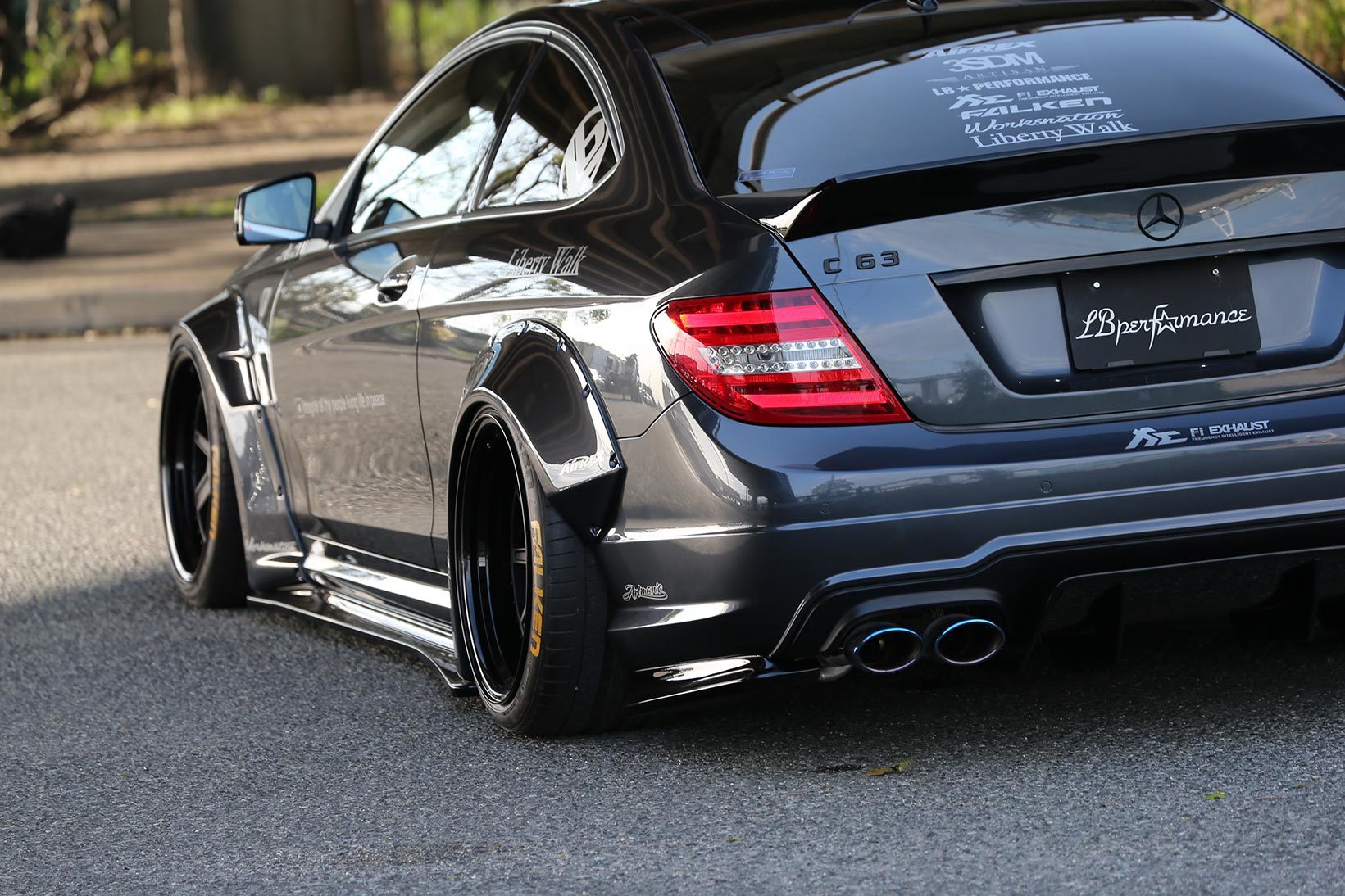 Liberty Walk body kit for Mercedes Benz C-class W204 Buy with delivery,  installation, affordable price and guarantee