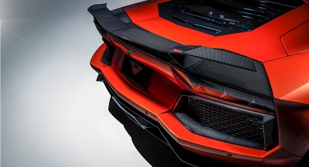 VORSTEINER STYLE CARBON REAR BUMPER grille for Lamborghini Aventador new model