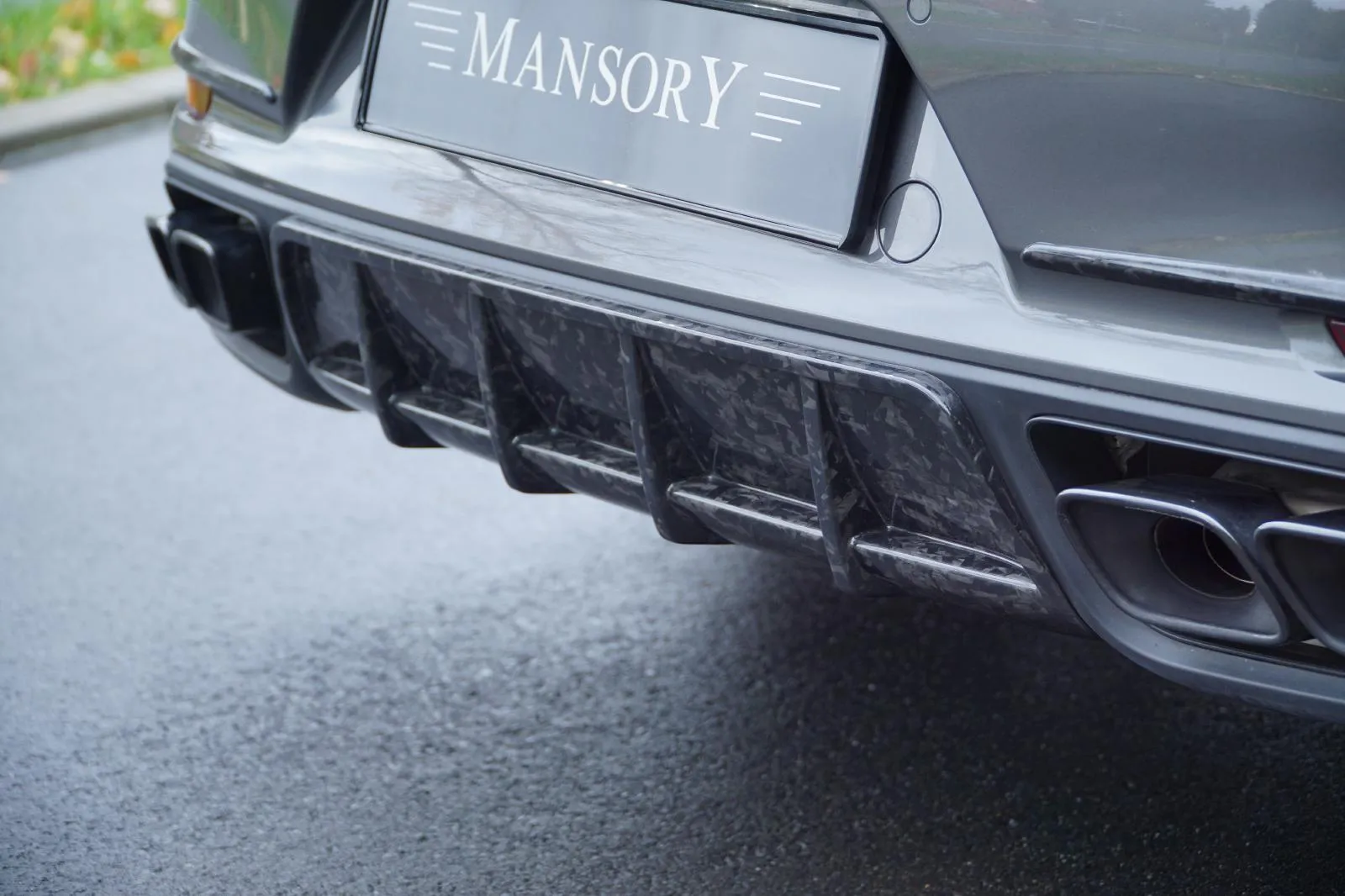 Mansory body kit for Porsche 911 latest model