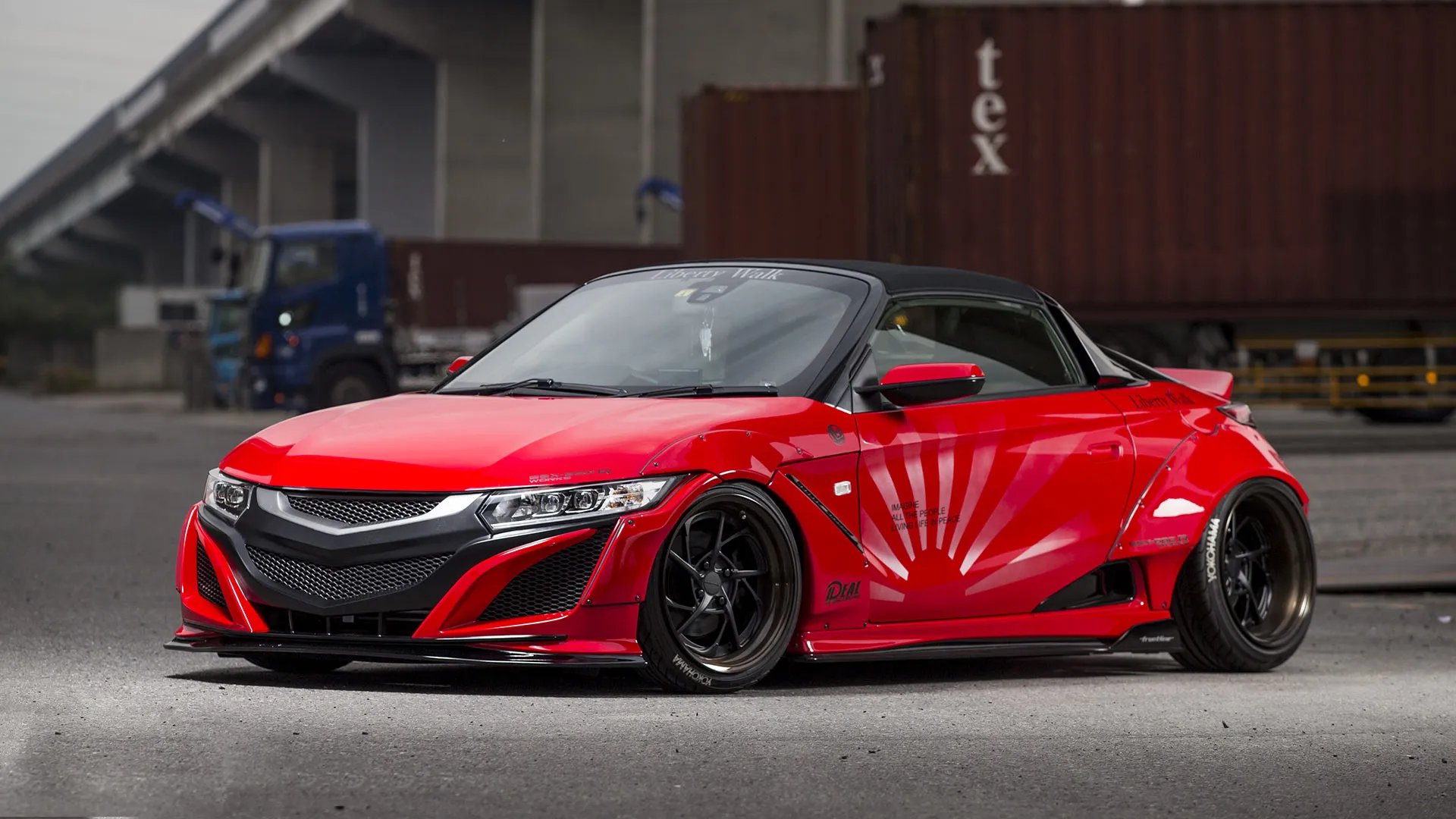 Check our price and buy Liberty Walk body kit for Honda NSX SSX-660R!