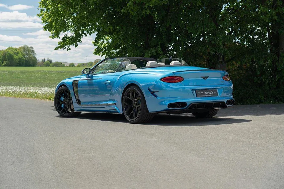 Mansory body kit for Bentley Continental GT new model